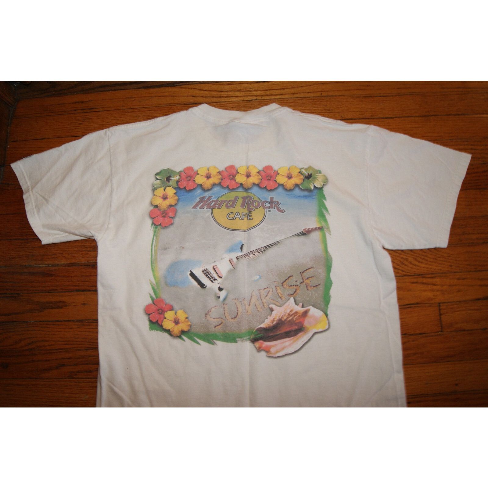 Hard Rock Cafe VTG Hard Rock Shirt Mens L Sunrise Florida USA Heavy Tee Size US L / EU 52-54 / 3 - 1 Thumbnail