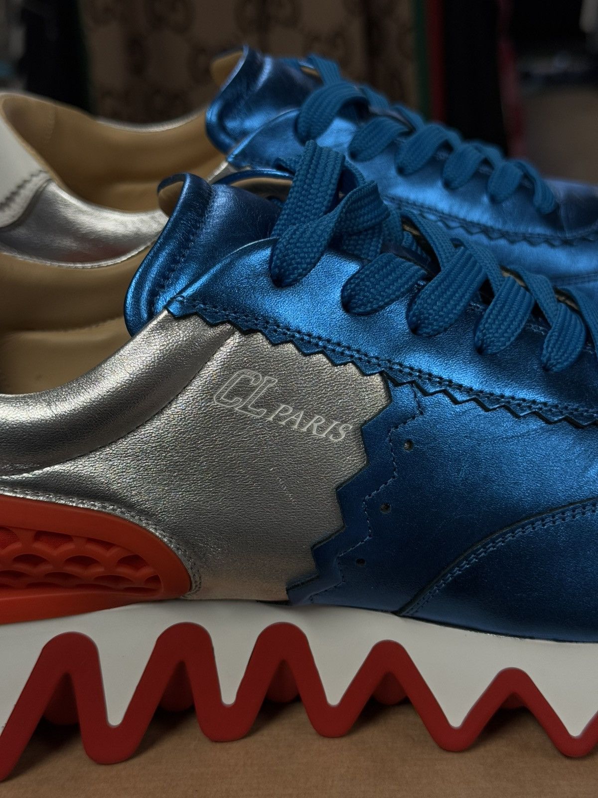 Christian Louboutin Christian Louboutin Loubishark Spike Sneakers 46EU/13US Size US 13 / EU 46 - 5 Thumbnail