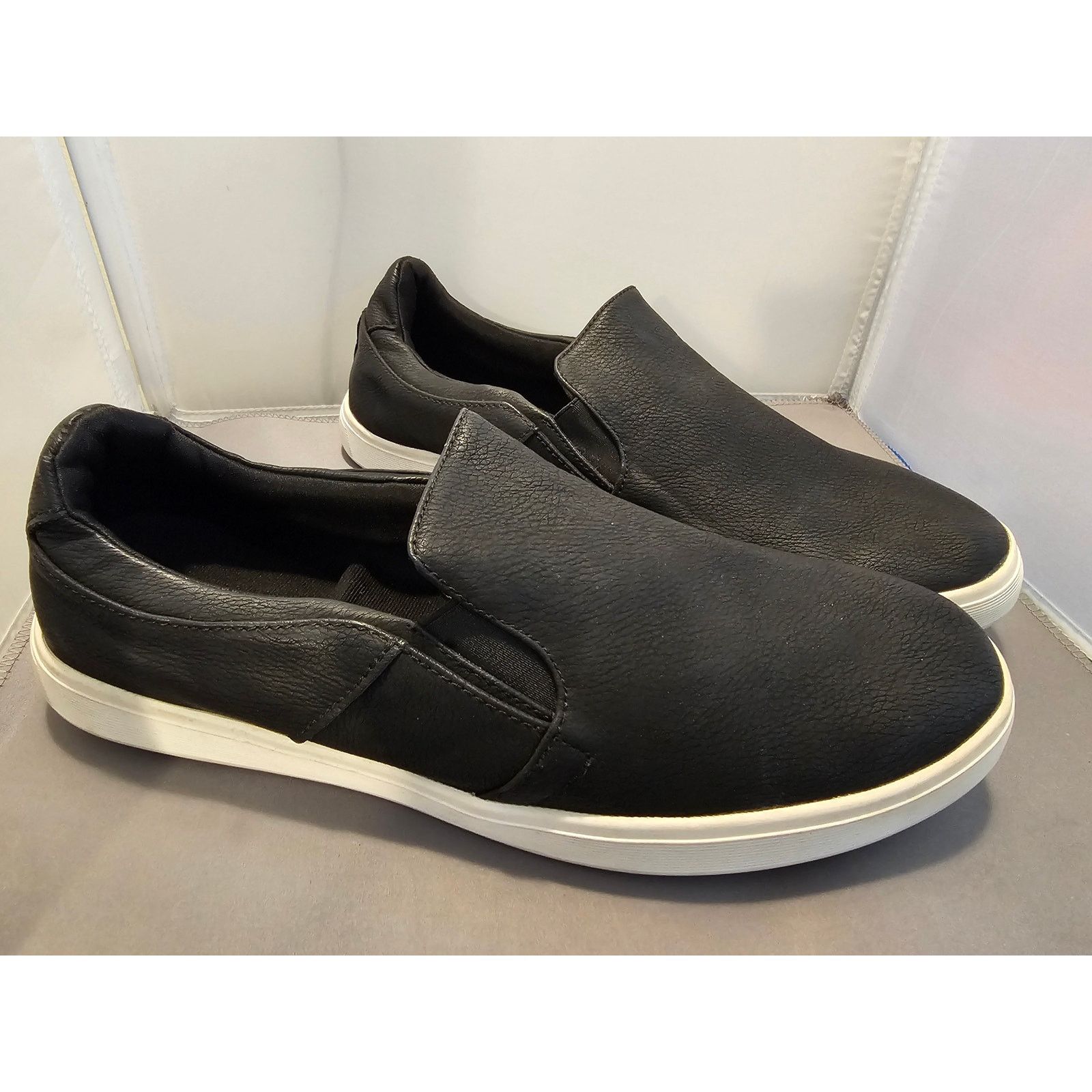 Aldo Aldo Black Slip On Loafers - Mens Size 44 (US 11) - Italy Size US 11 / EU 44 - 1 Thumbnail