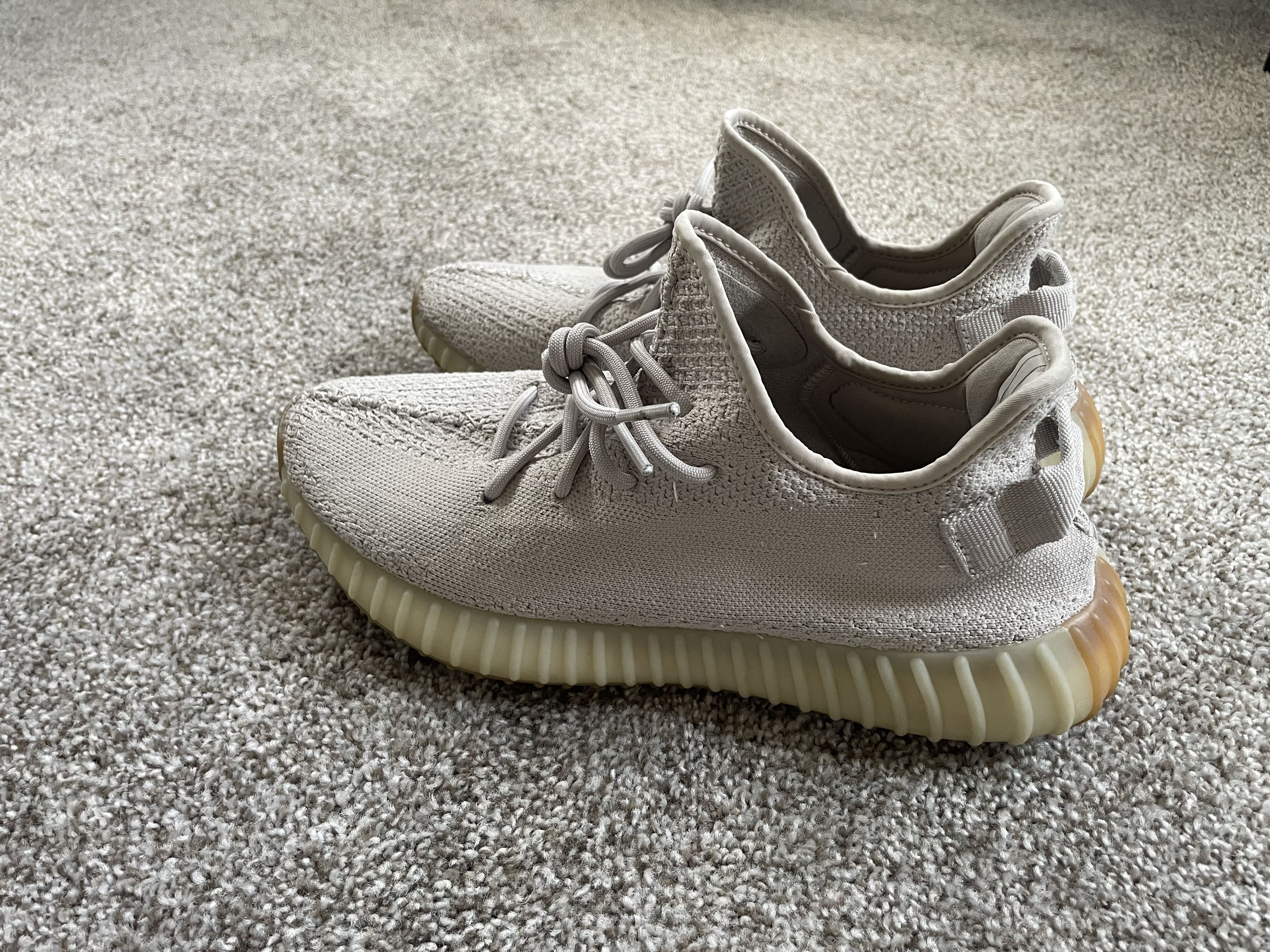 Yeezy Adidas Yeezy Boost 350 V2 Sesame Size US 10.5 / EU 43-44 - 1 Thumbnail