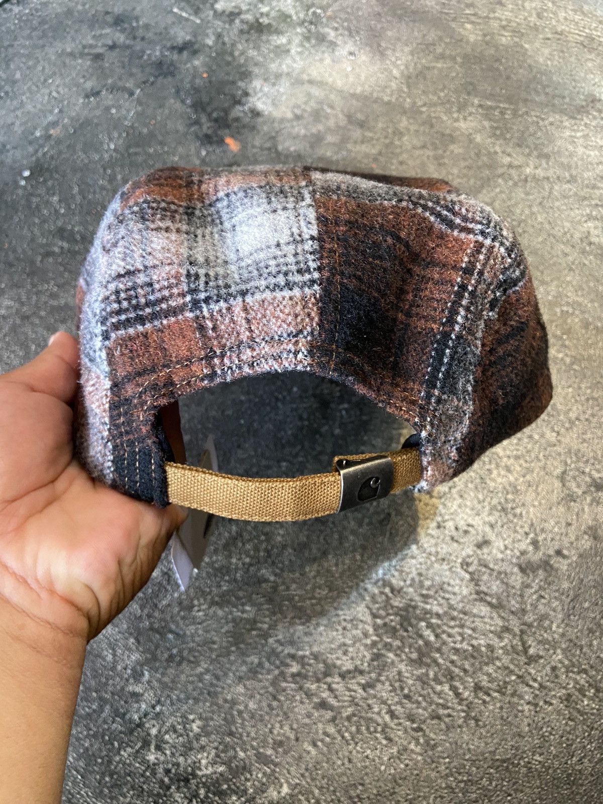 Carhartt Wip Carhartt WIP Highland Cap Hamilton Brown Size ONE SIZE - 3 Thumbnail