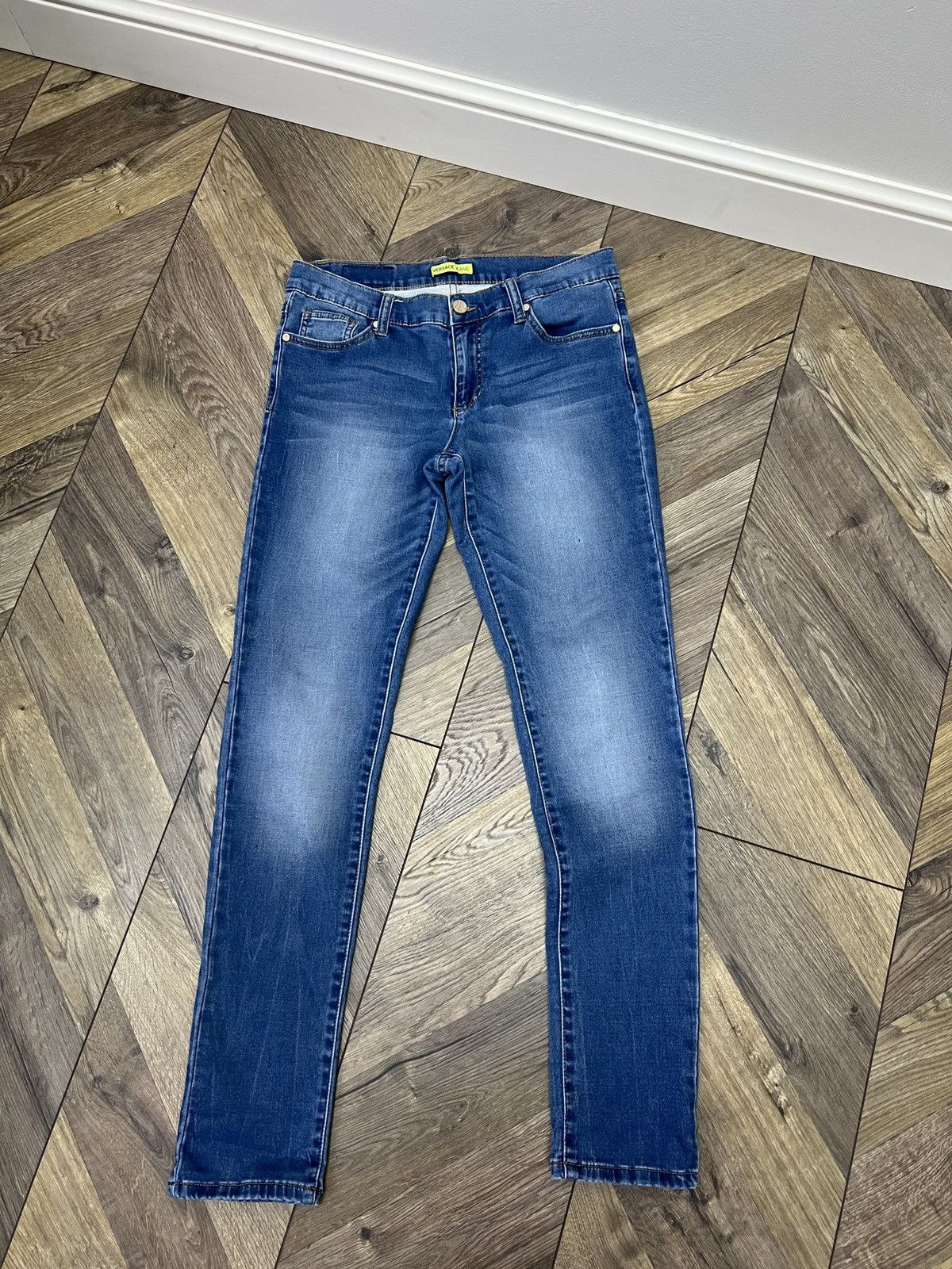 Versace × Versace Jeans Couture × Vintage Vintage Versace Jeans Women’s Denim Pants Size 28" / US 6 / IT 42 - 3 Thumbnail