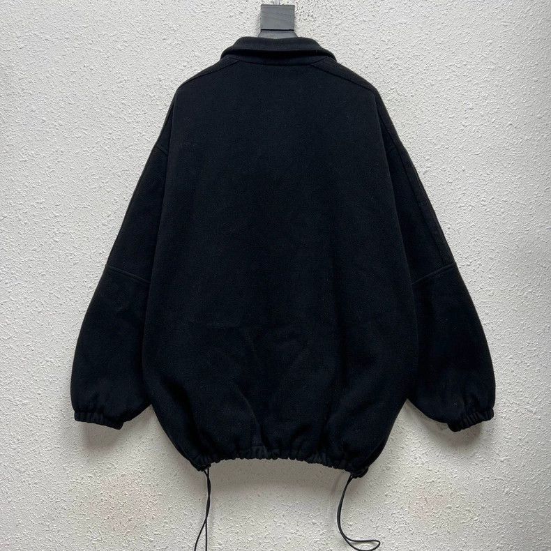 Balenciaga Balenciaga LOGO slogan thick cashmere cotton-padded jacket Size US S / EU 44-46 / 1 - 2 Thumbnail