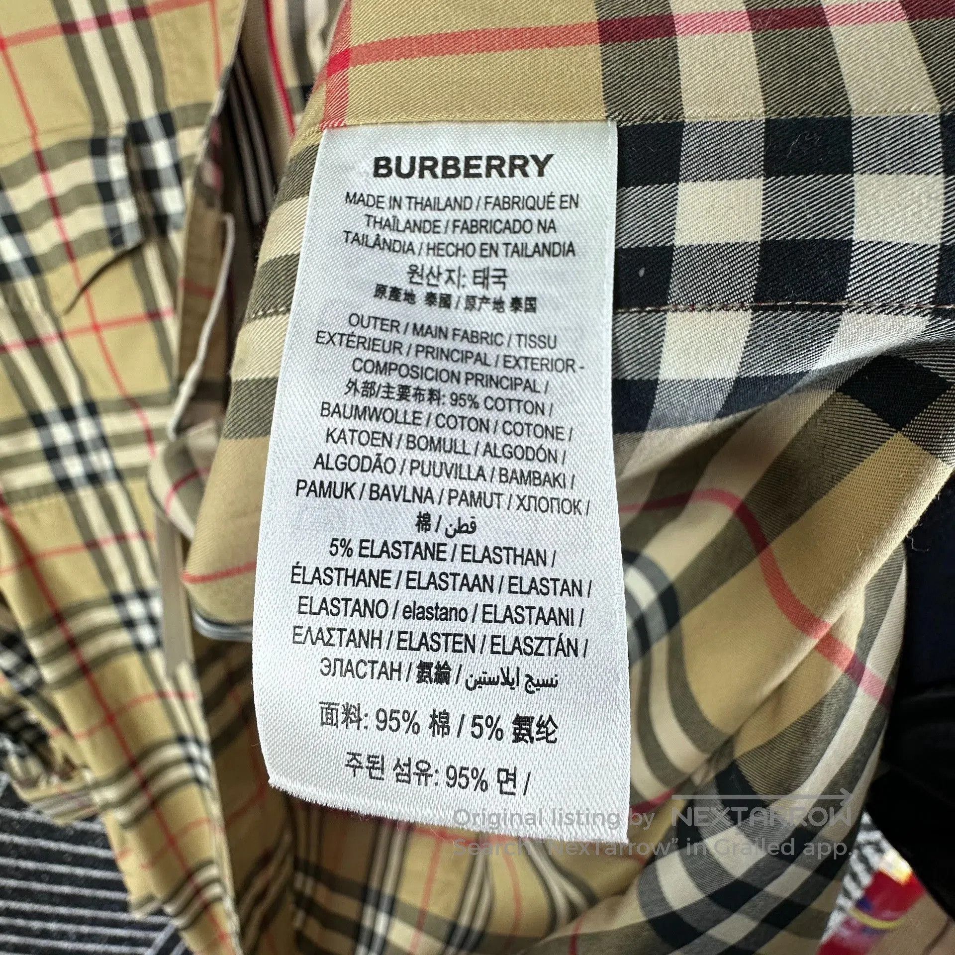 Burberry Burberry Plaid Shirt Women's UK2. Size M / US 6-8 / IT 42-44 - 4 Thumbnail