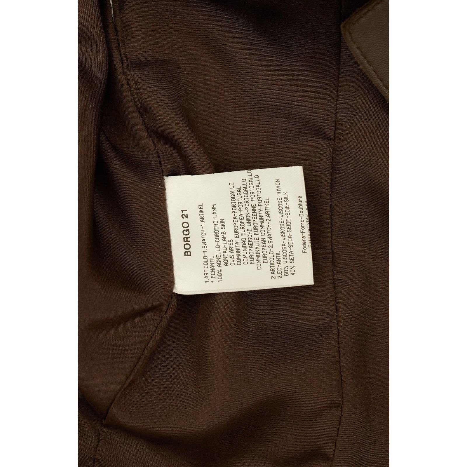 Giorgio Armani Leather Perforated Blazer Jacket Size M / US 6-8 / IT 42-44 - 5 Thumbnail