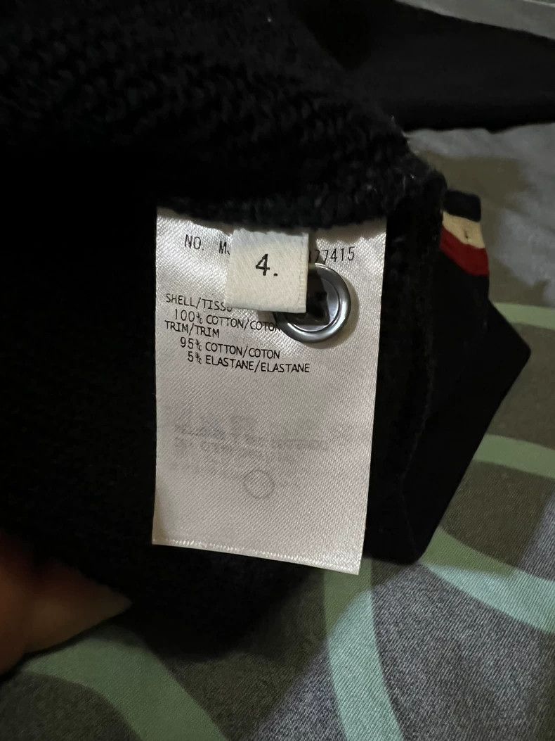 Thom Browne Thom Browne Classic back-colored striped sweatshirt 2503-Ne Size US XL / EU 56 / 4 - 6 Thumbnail