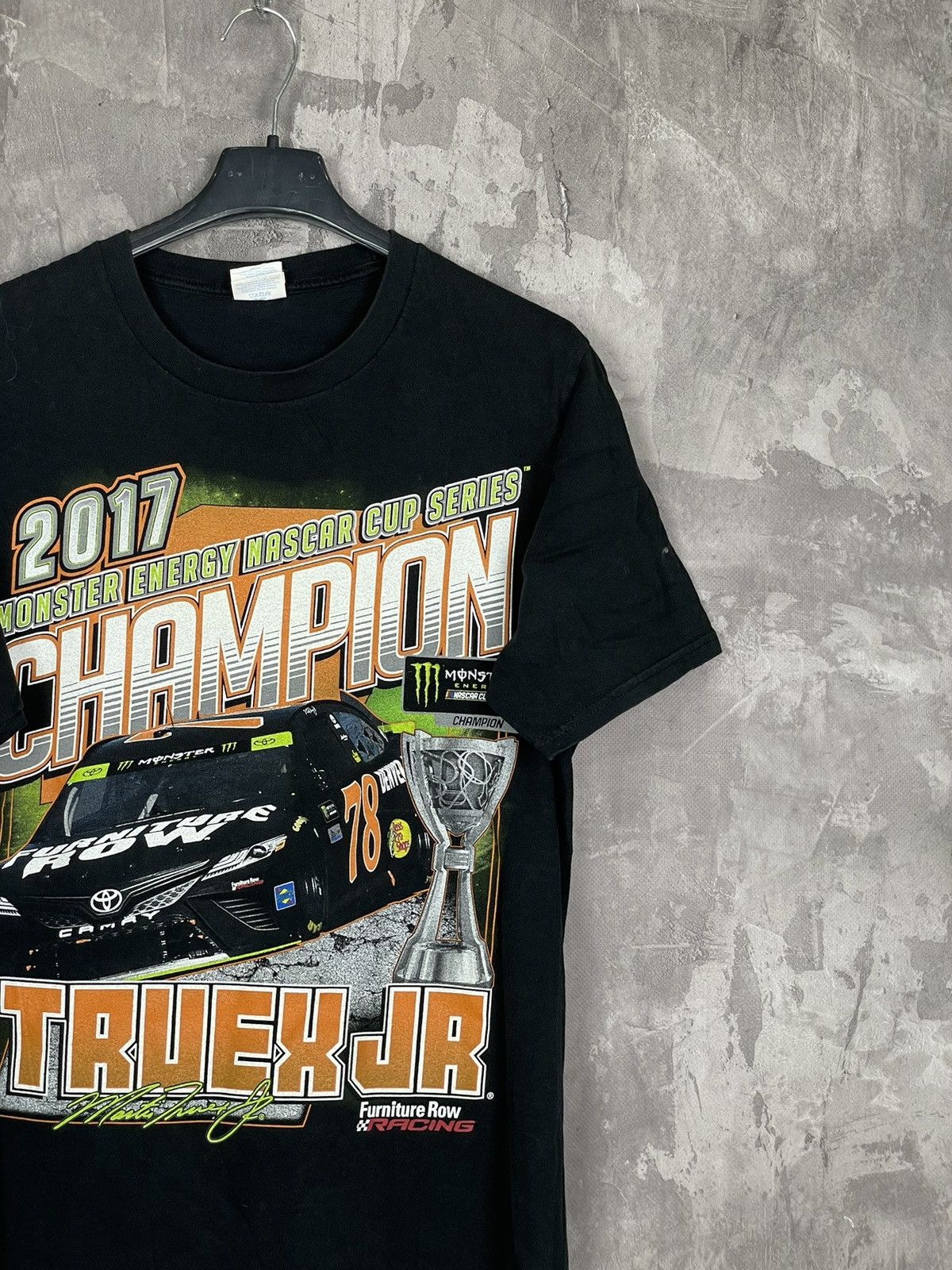 NASCAR × Vintage Crazy Y2K Monster Energy NASCAR Cup Series graphic tee Size US S / EU 44-46 / 1 - 5 Thumbnail