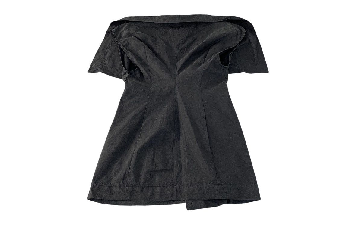 Rick Owens Rick Owen Origami Top Sleeveless Folded Neck Unique Jacket Size S / US 4 / IT 40 - 2 Thumbnail