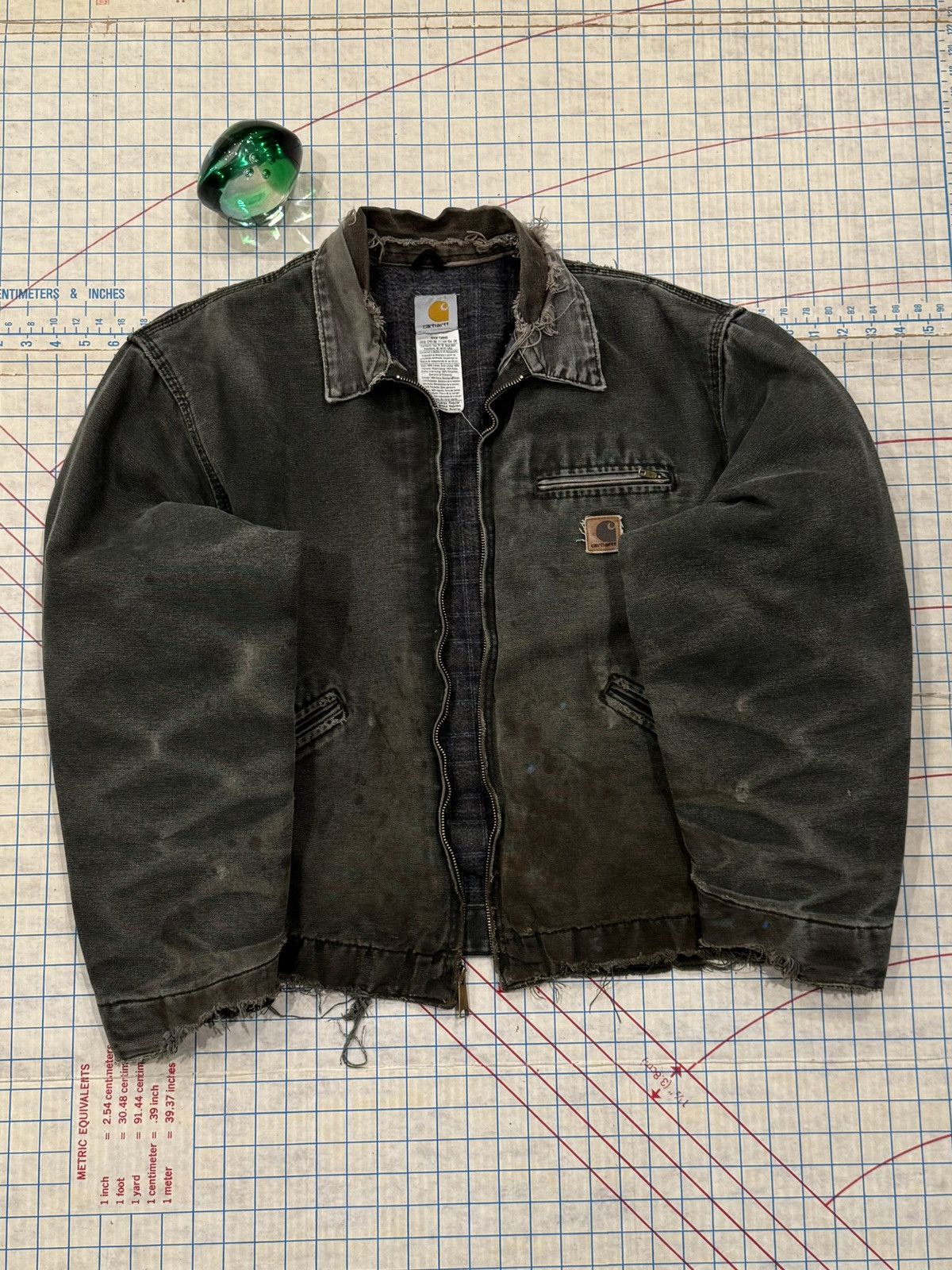 Carhartt Carhartt Detroit Jacket J97 Mos Green Size XL Used Condition Size US XL / EU 56 / 4 - 4 Thumbnail