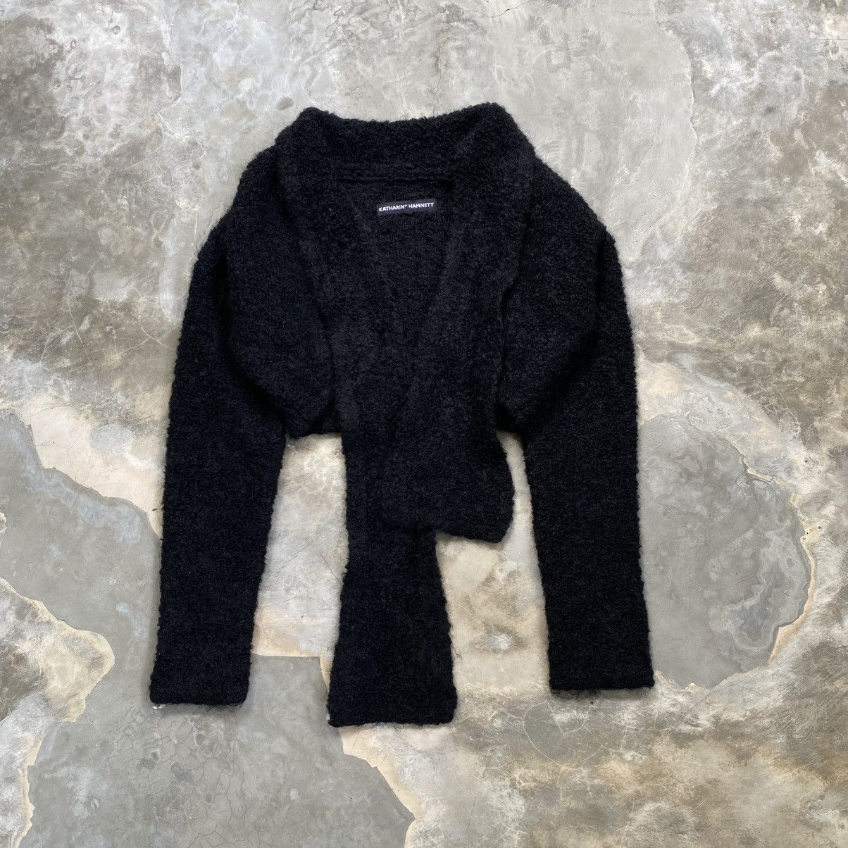 Katharine Hamnett London Katharine Hamnett Wool Crop Outer Jacket Size M / US 6-8 / IT 42-44 - 1 Thumbnail