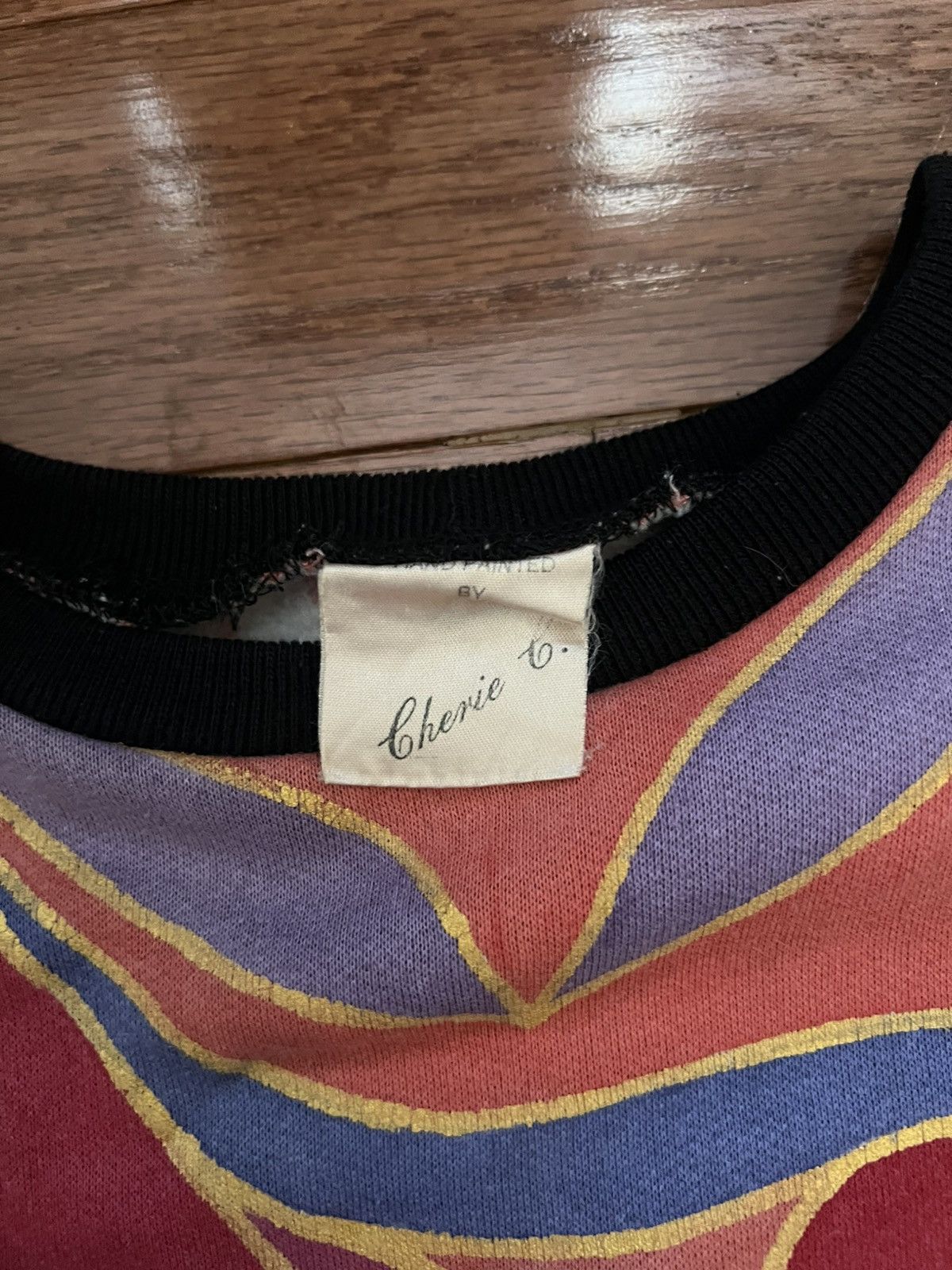 Other Cherie C. Hand Painted Sweatshirt Size M / US 6-8 / IT 42-44 - 6 Thumbnail