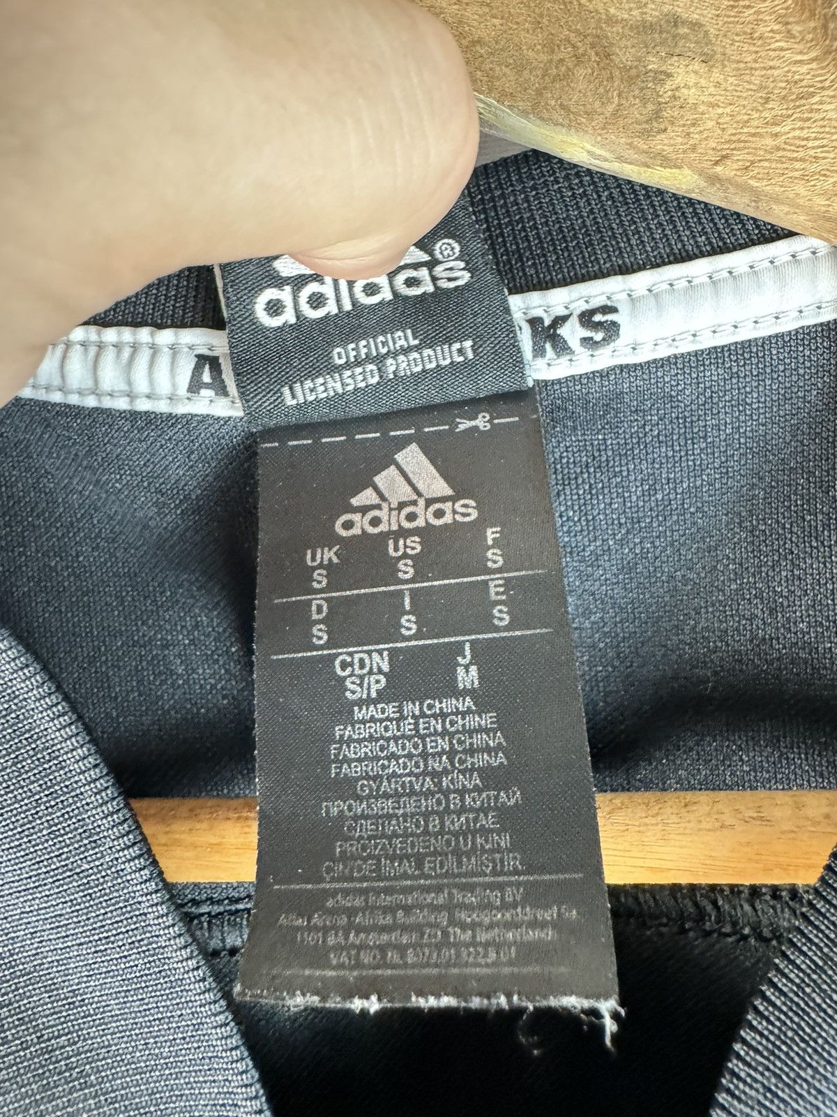 Adidas × Vintage New Zealand All Blacks 2005 2006 Adidas home rugby jersey Size US S / EU 44-46 / 1 - 3 Thumbnail