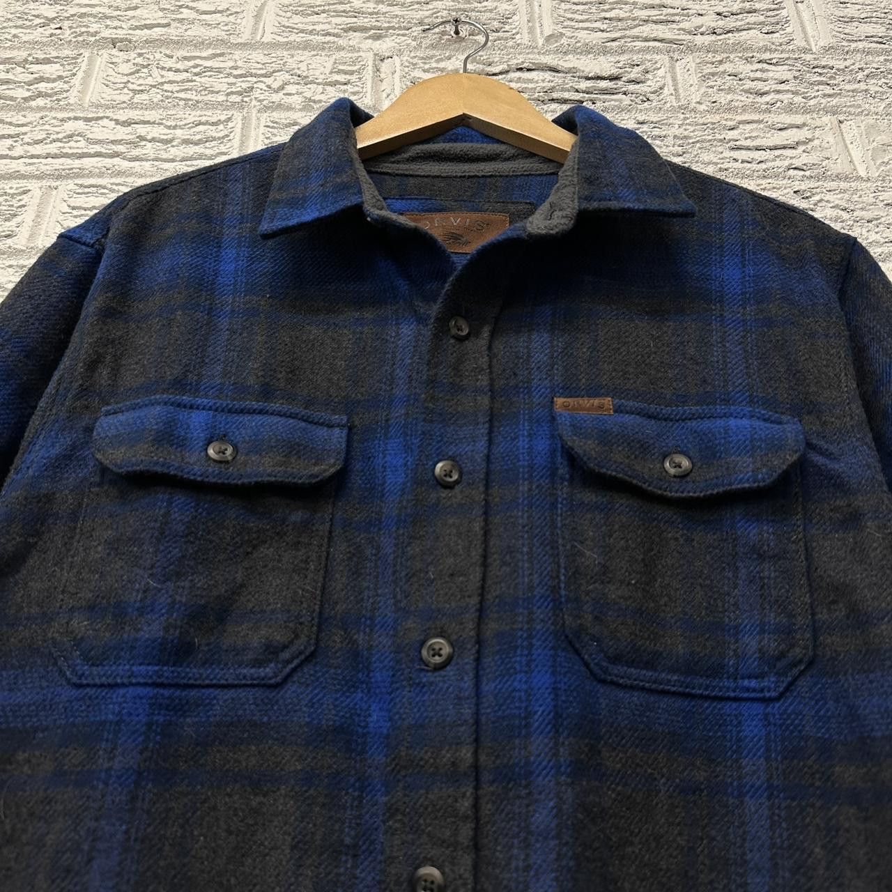 Orvis Vintage Orvis Heavyweight Flannel Button Up Large Size US L / EU 52-54 / 3 - 1 Thumbnail