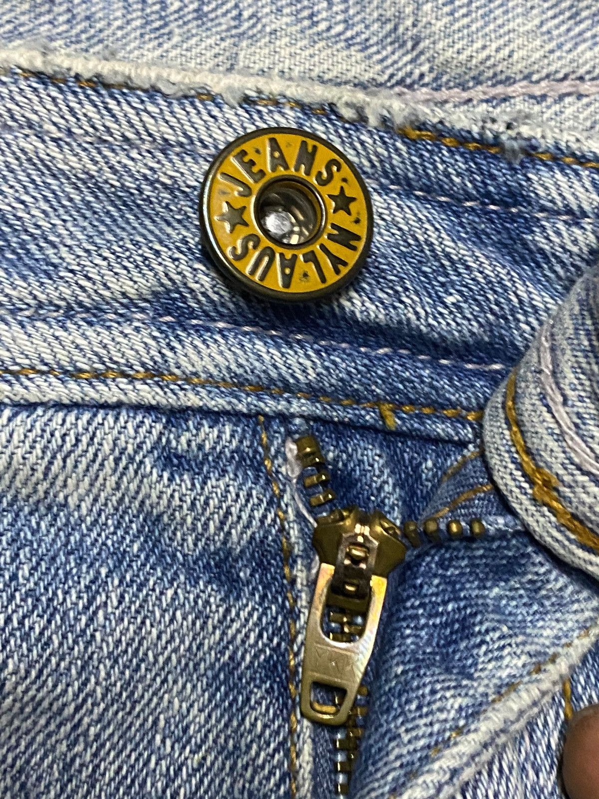Tornado Mart Vintage Japanese Brand Nylaus Flare Jeans Size US 32 / EU 48 - 10 Thumbnail