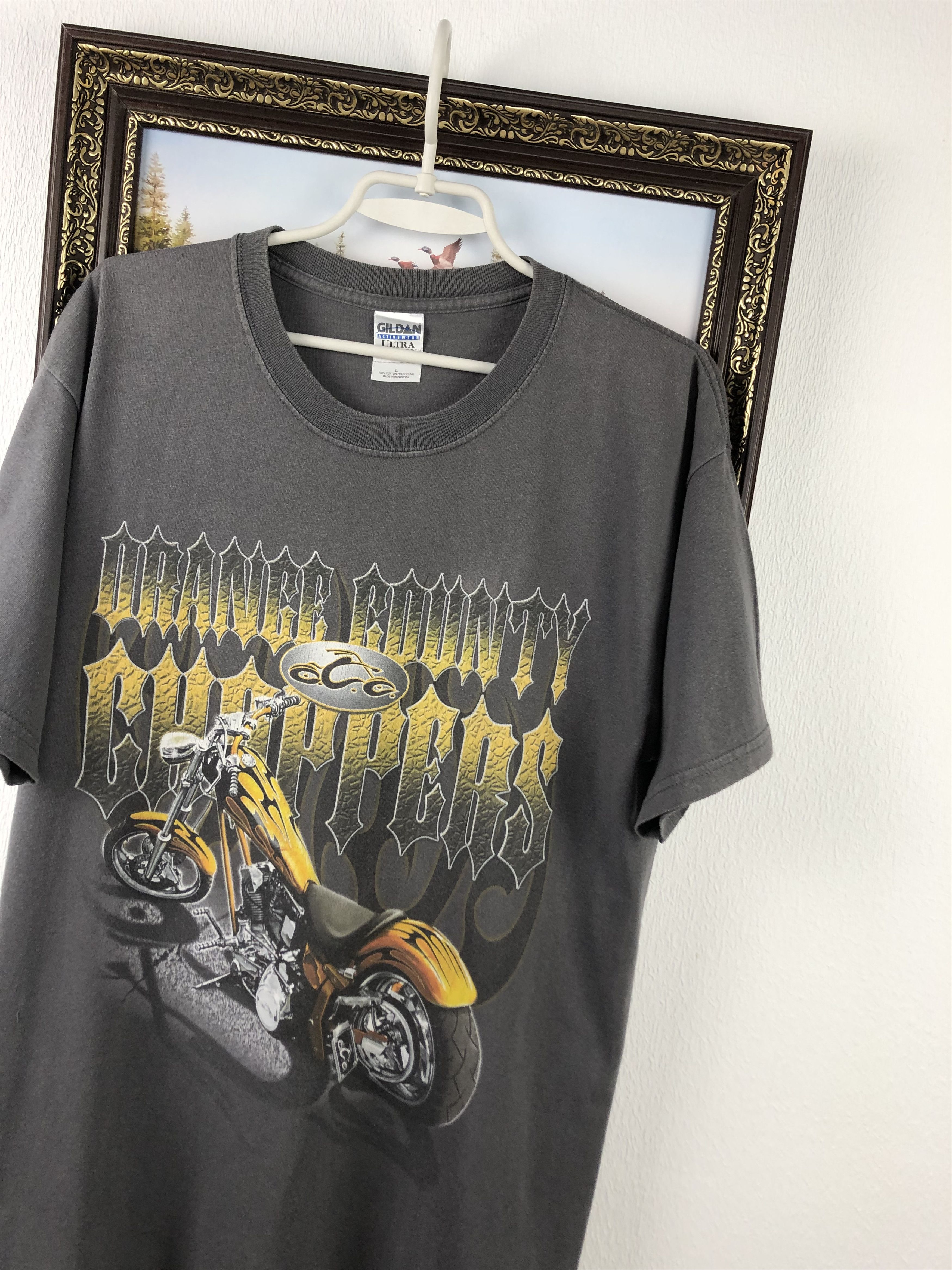 Vintage Vintage Y2K Orange Country Choppers Motorcycle OCC Biker Size US L / EU 52-54 / 3 - 4 Thumbnail