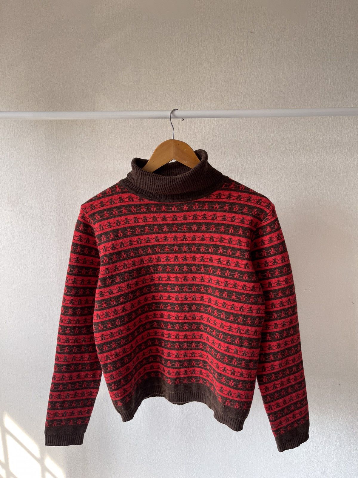 Versace × Versus Versace Vintage Versus Versace Turtleneck Knitwear Size US S / EU 44-46 / 1 - 1 Thumbnail