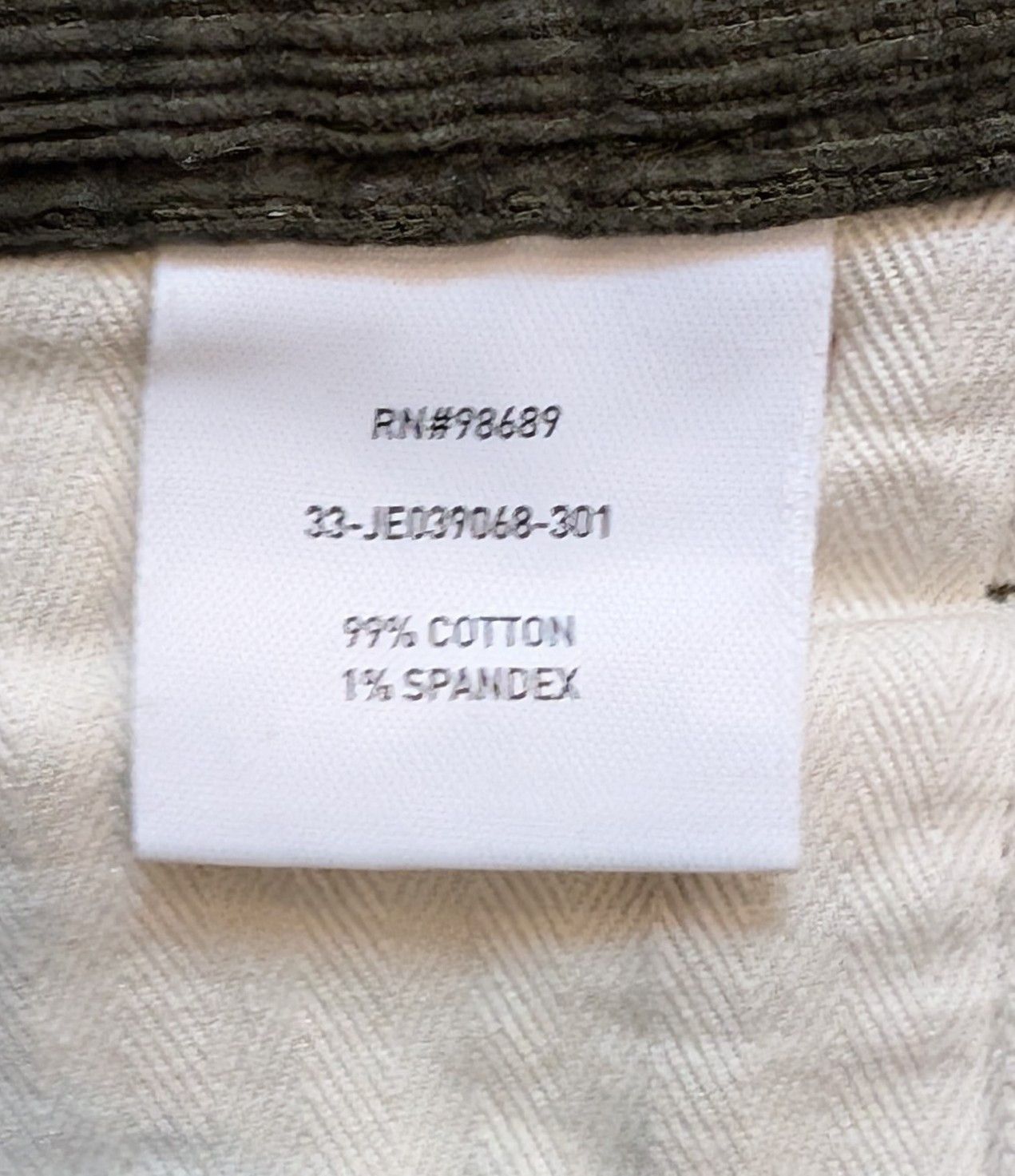 Todd Snyder Todd Snyder Slim Fit Stretch Corduroy Pants Olive Size US 33 - 4 Thumbnail