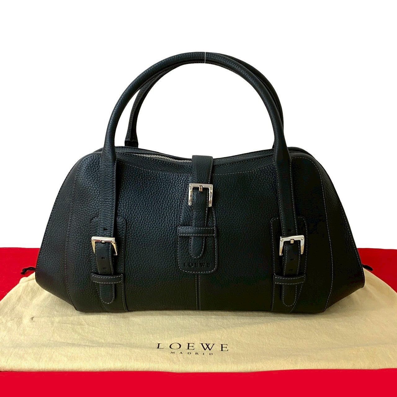 Loewe Loewe Handbag Black Leather Size ONE SIZE - 1 Thumbnail