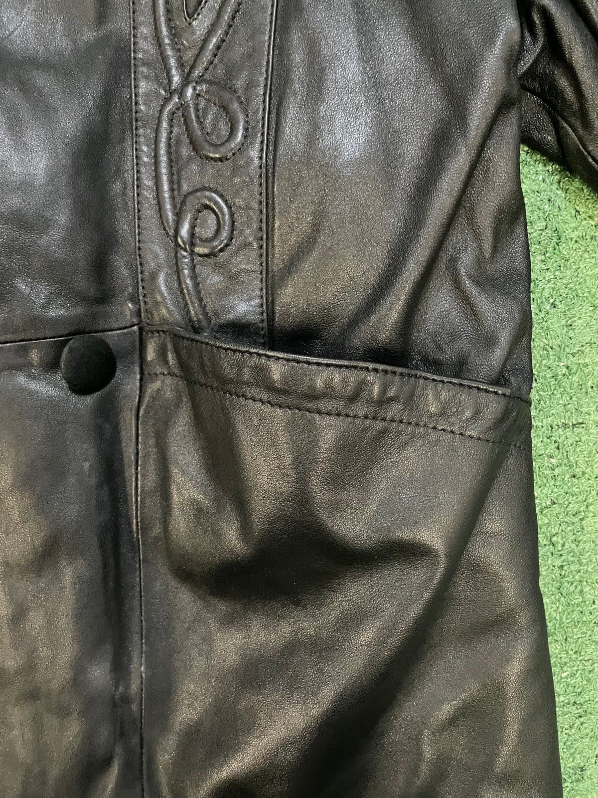 Other Vintage 1990s leather jacket Size US L / EU 52-54 / 3 - 3 Thumbnail