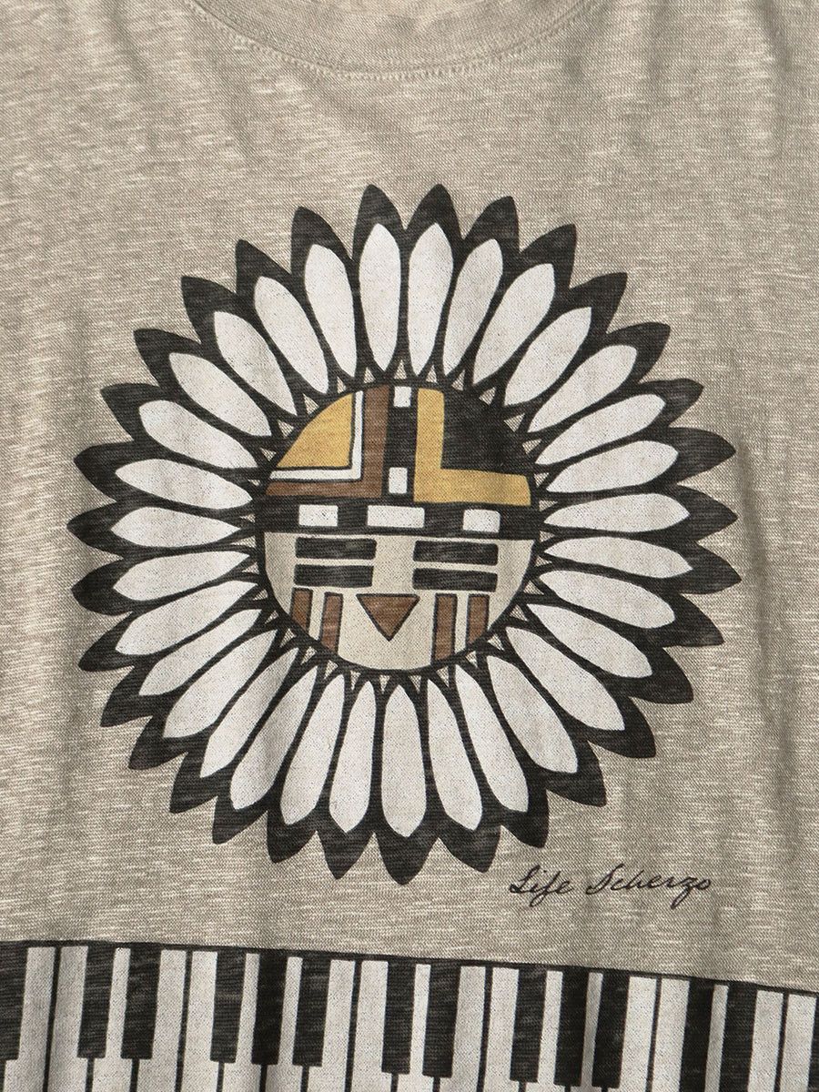 Kapital kapital Piano and Sunface T-shirt Size US M / EU 48-50 / 2 - 3 Thumbnail
