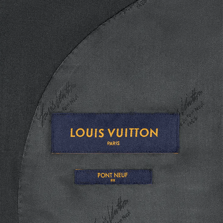 Louis Vuitton Single-Breasted Wool Pont Neuf Jacket Size 52L - 5 Thumbnail