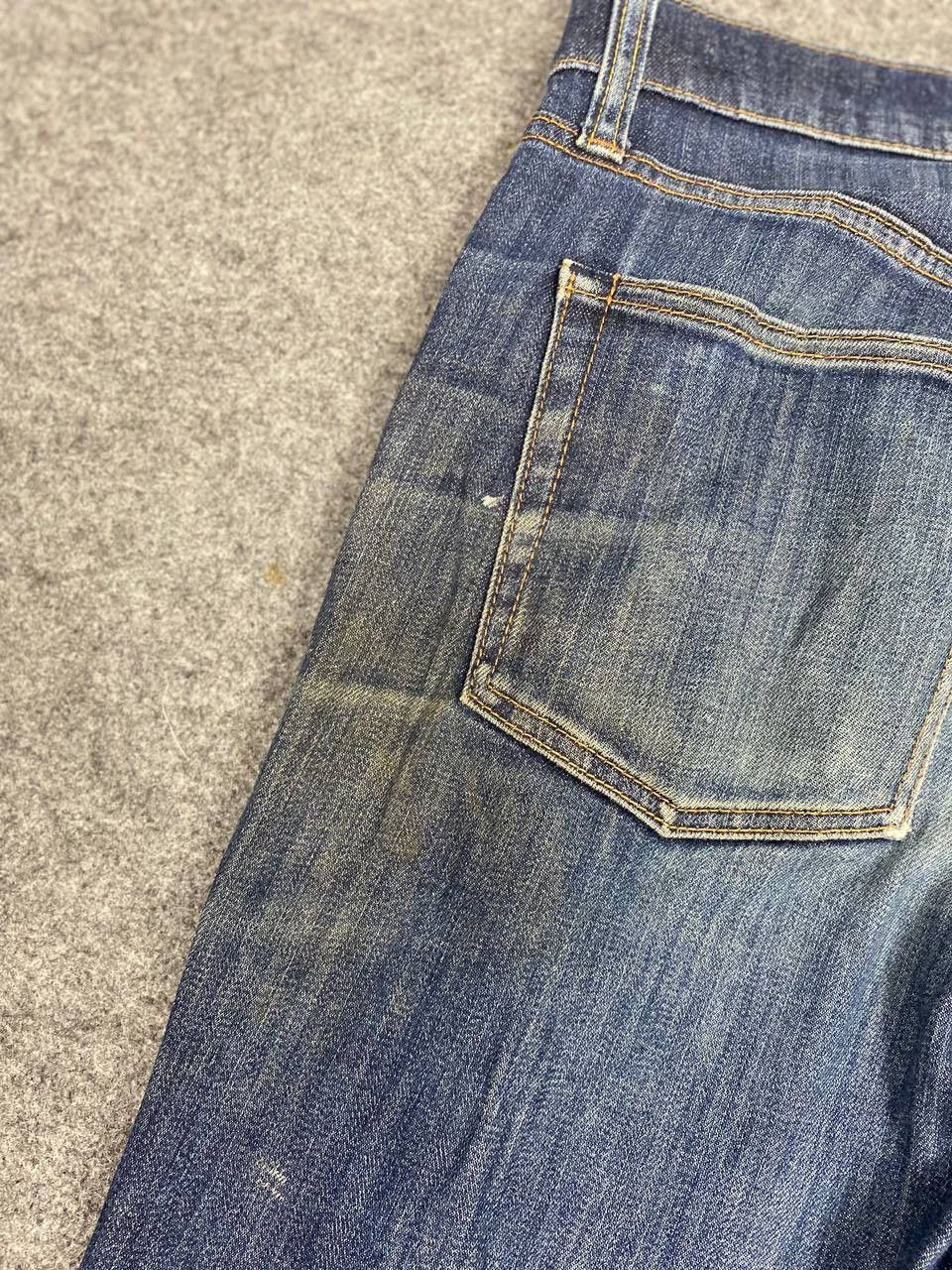 Japanese Brand japanese united palette distressed denim Size US 35 - 4 Thumbnail