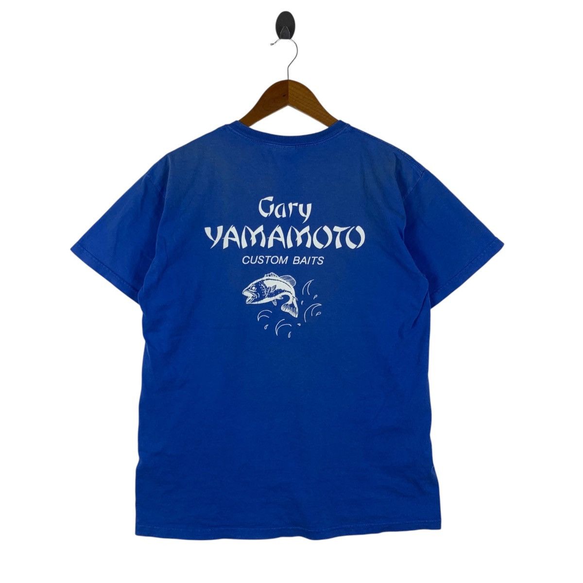 Vintage Vintage GARY YAMAMOTO Custom Baits Fishing Single TShirt Size US M / EU 48-50 / 2 - 1 Thumbnail