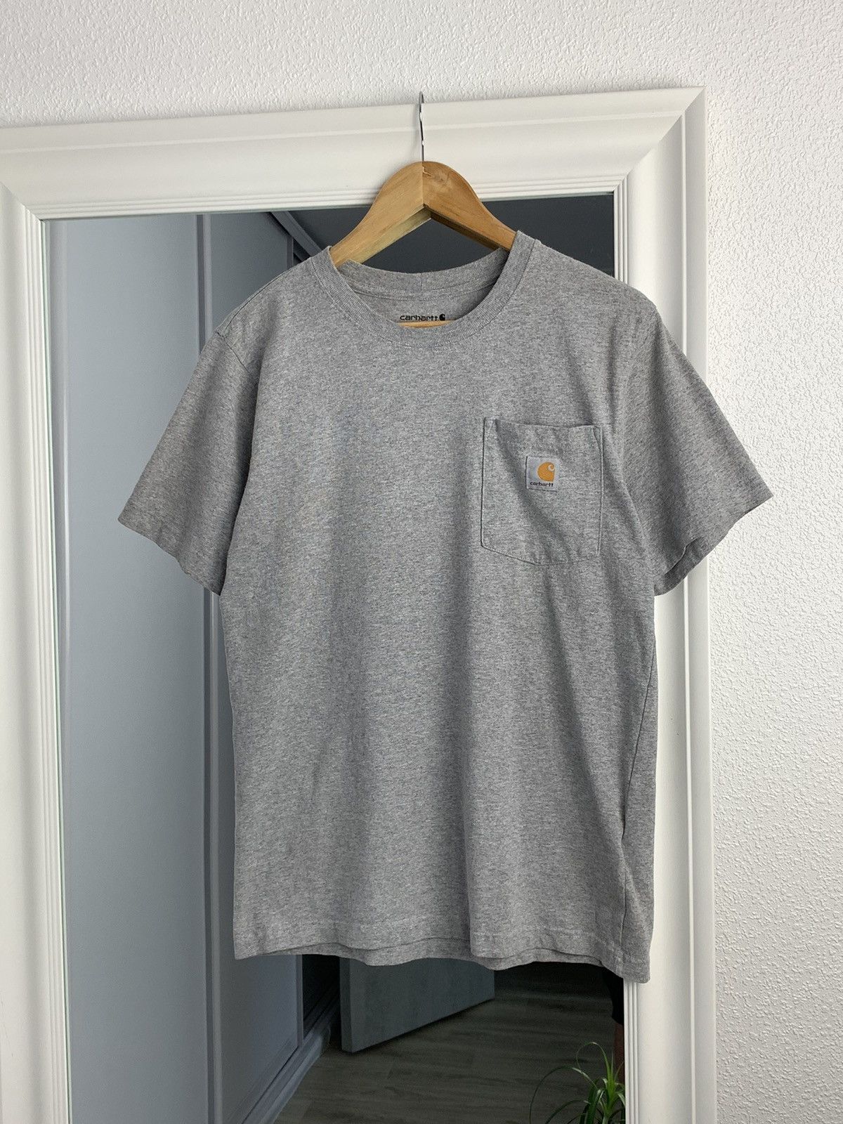 Carhartt Cargartt T-Shirt Gray Pocket Tee Size:S Size US S / EU 44-46 / 1 - 1 Thumbnail