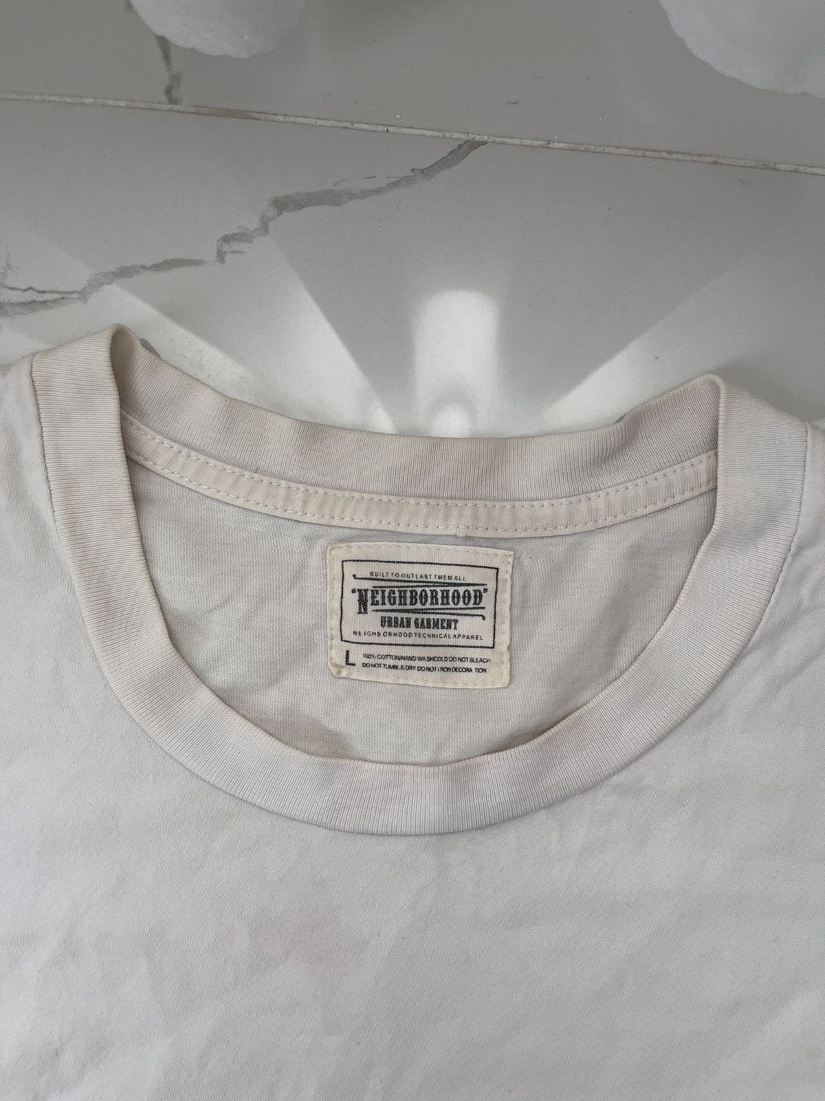 Neighborhood NEIGHBORHOOD X MADNESS RARE SKULL LOGO Y2K TEE Size US L / EU 52-54 / 3 - 3 Thumbnail