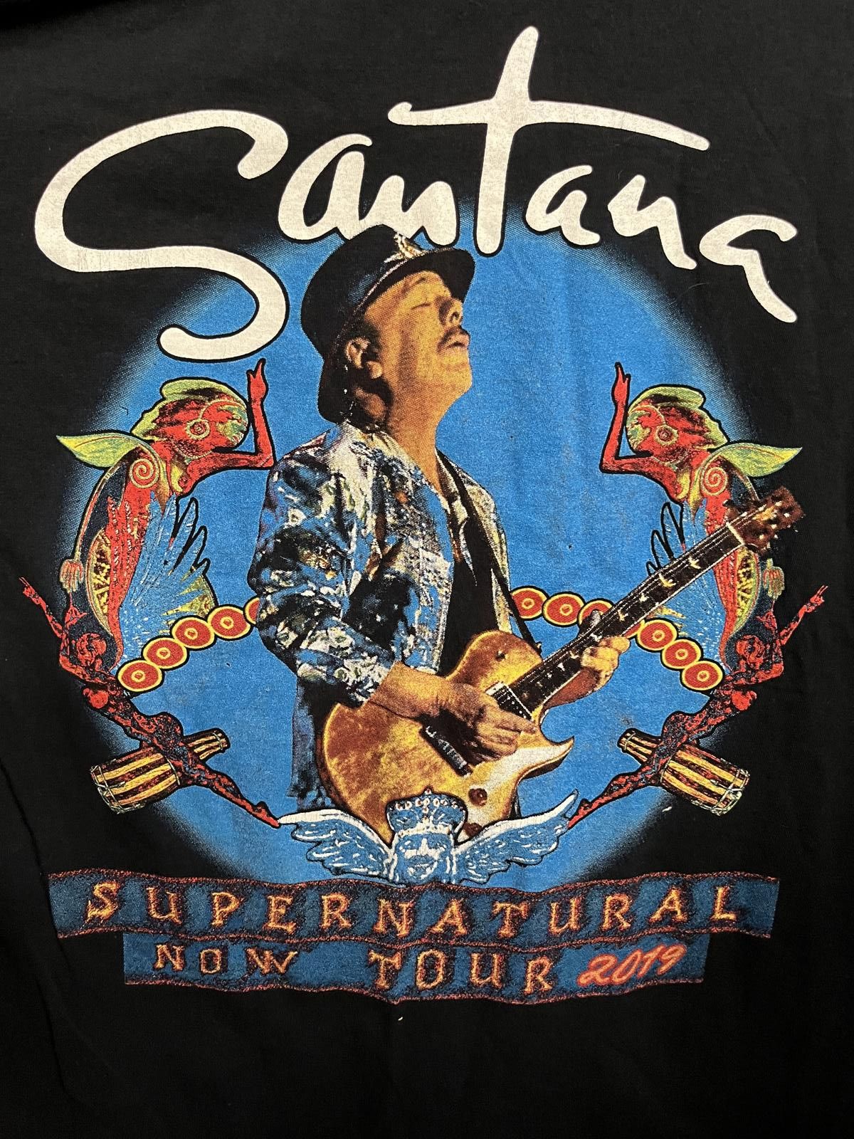 Designer Santana 2019 Tour Tee - Supernatural Now Tour 2019 - M Size US M / EU 48-50 / 2 - 4 Thumbnail