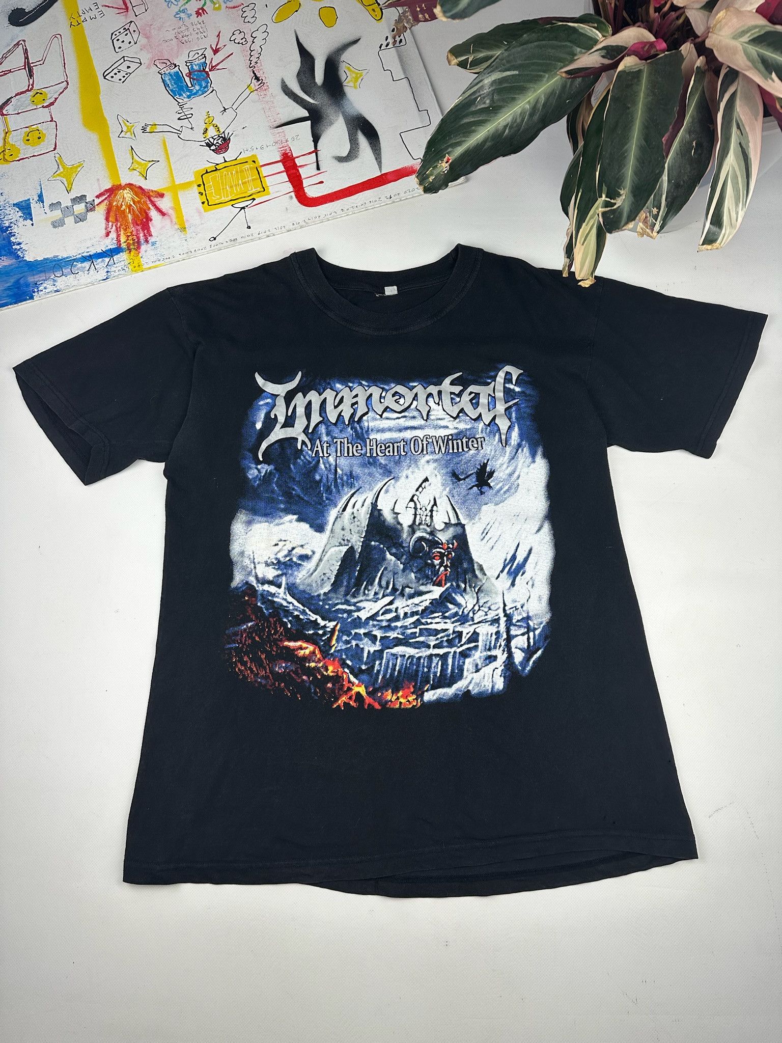 Band Tees Vintage Immortal At the heart of winter 1990s tshirt Size US L / EU 52-54 / 3 - 1 Thumbnail