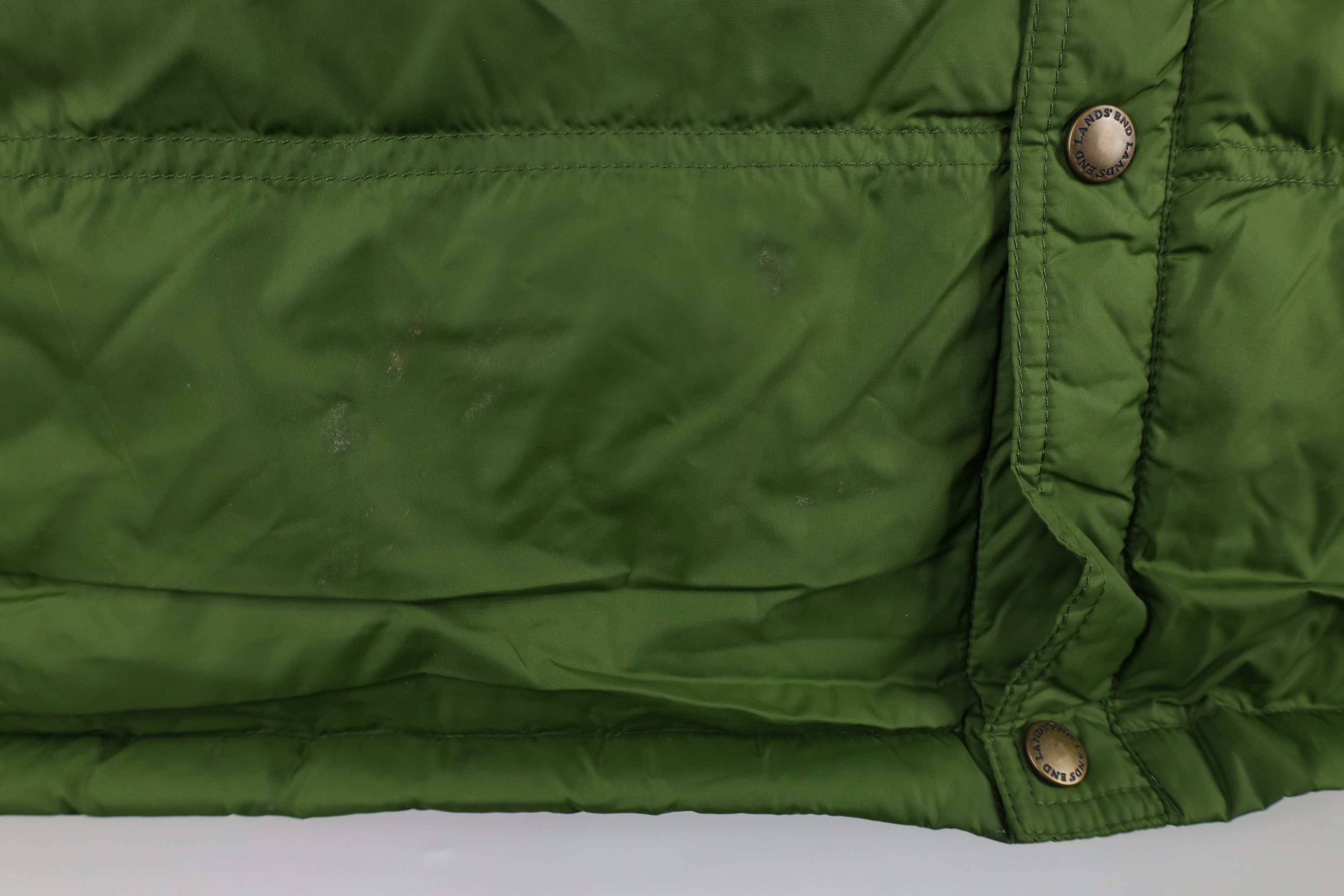 Lands' End × Vintage Vintage Lands End Down Insulated Puffer Vest Jacket Green Size US XXL / EU 58 / 5 - 4 Thumbnail