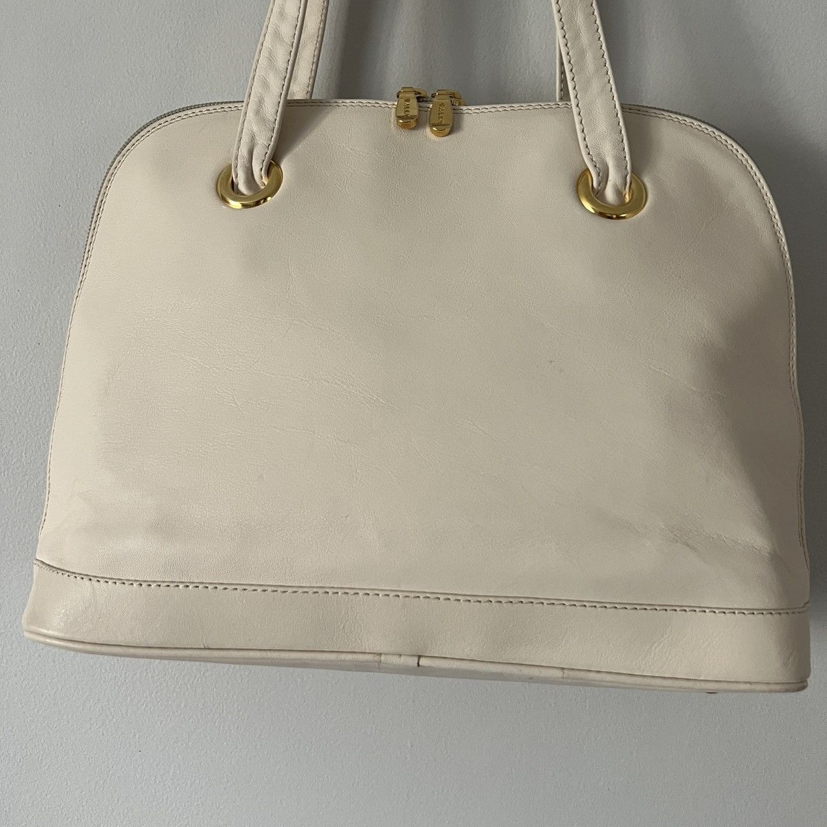 Bally Bally Shoulder White Leather Bag Size ONE SIZE - 5 Thumbnail