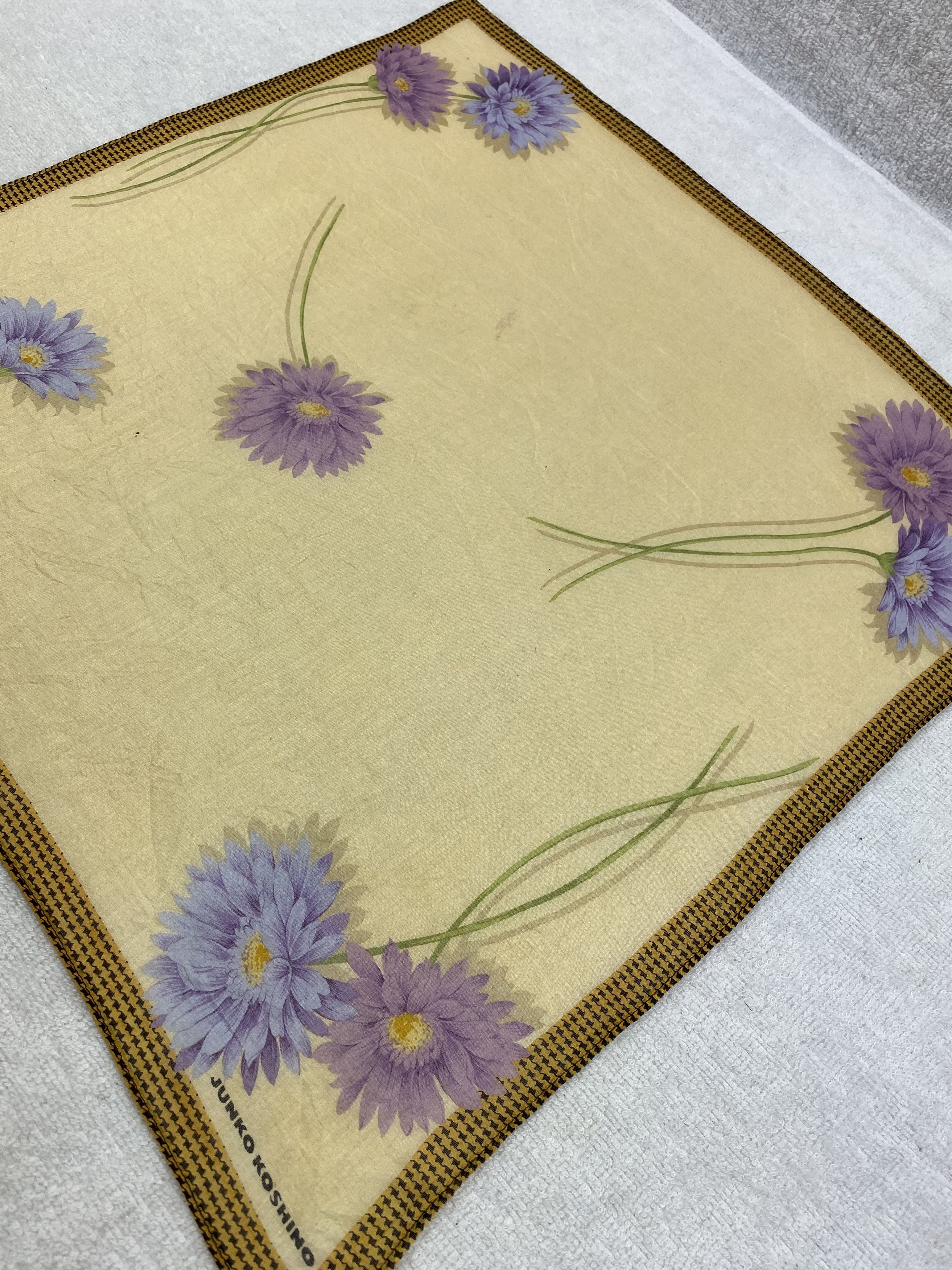 Japanese Brand × Mr. Junko × Vintage Junko Koshino Handkerchief / Bandana / Neckerchief Size ONE SIZE - 4 Thumbnail