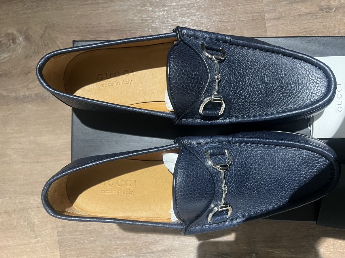 Gucci Gucci 1952 Loafer Navy Size US 8.5 / EU 41-42 - 2 Thumbnail
