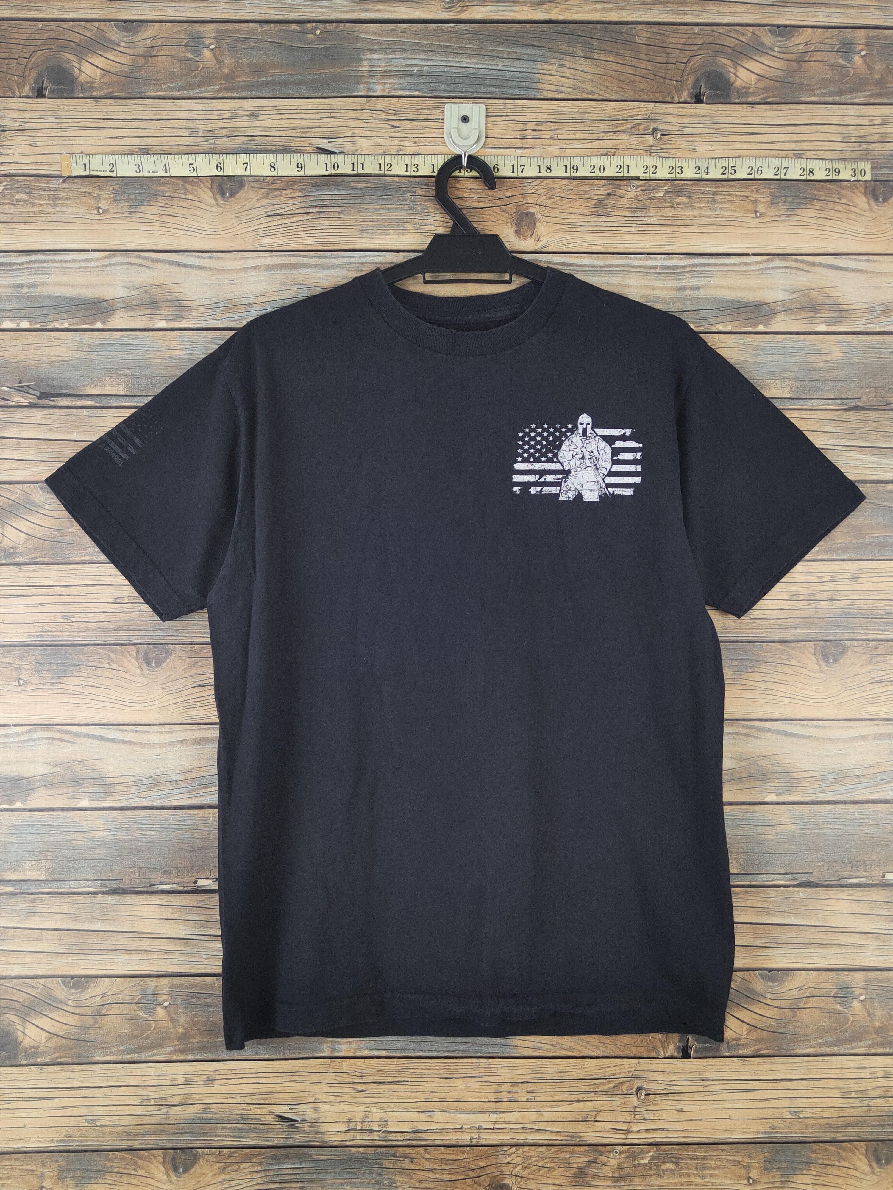 War usa Black Short Sleeve T-shirt #1804