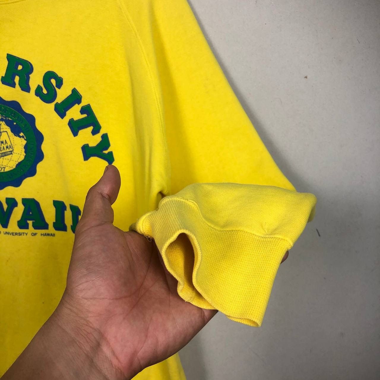 Vintage Distressed Vintage 80s University Hawaii Sweatshirt ERD Size US L / EU 52-54 / 3 - 5 Thumbnail