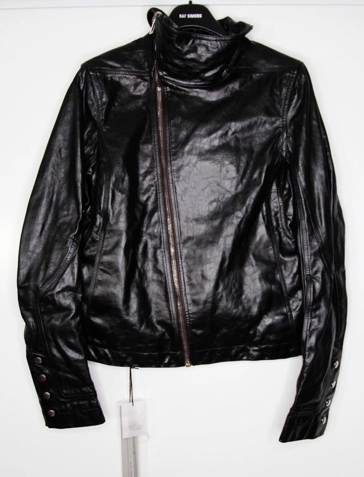 Rick Owens BAUHAUS LEATHER JACKET | Grailed