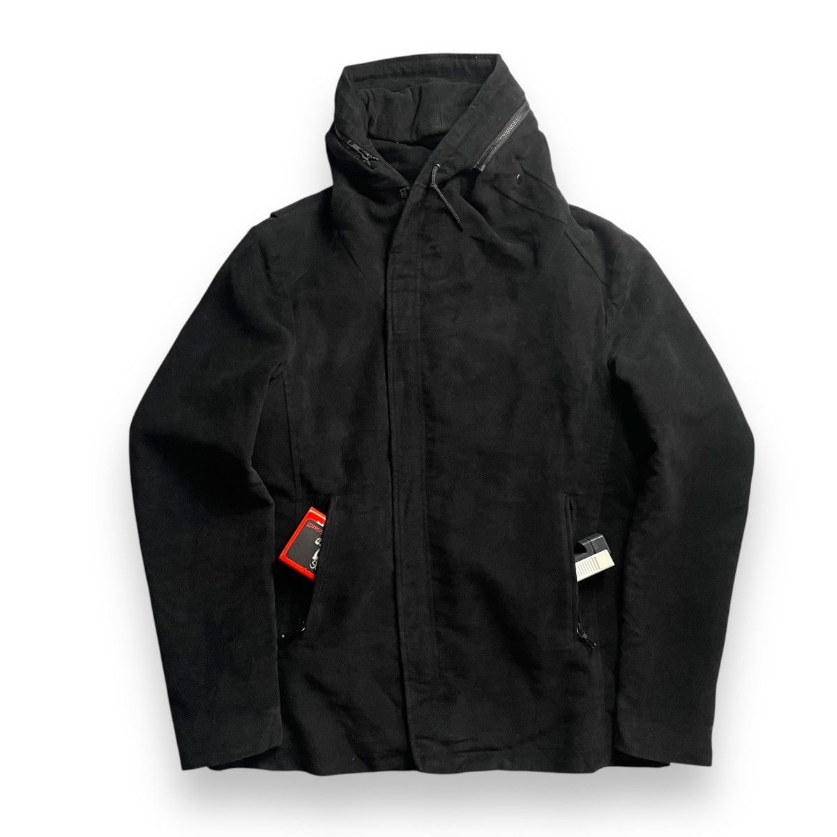 If Six Was Nine × Le Grande Bleu (L.G.B.) × Seditionaries 🇯🇵 CUSTOM CULTURE DRESSEDPUNK VELVET ASYMMETRICAL JACKET Size US L / EU 52-54 / 3 - 1 Thumbnail