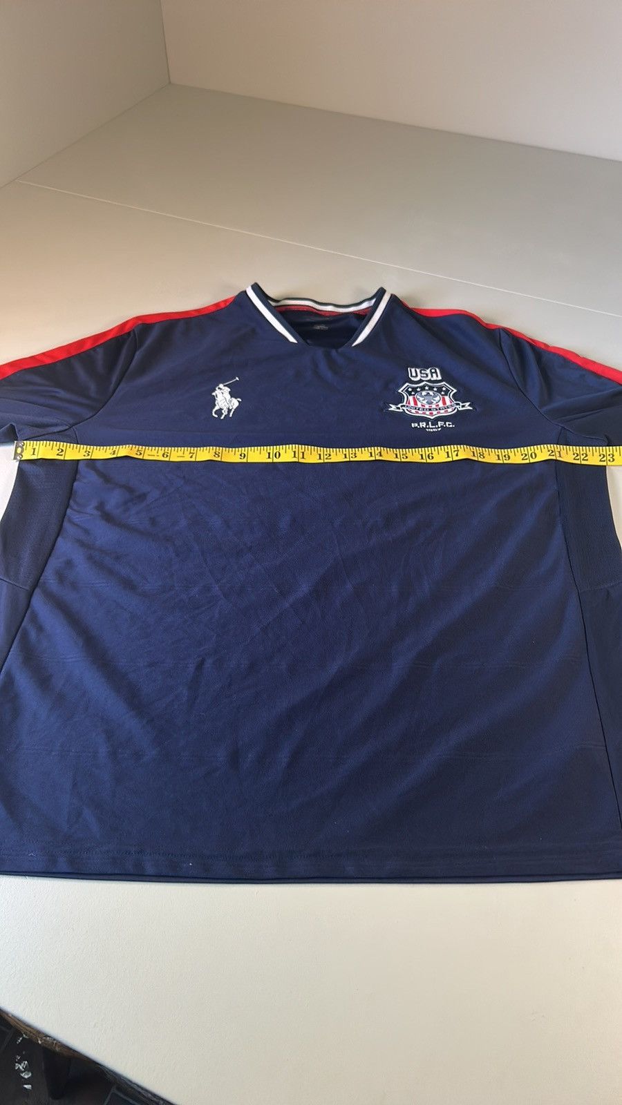 Polo Ralph Lauren Polo Ralph Lauren USA #2 Soccer Jersey Men’s Size L Size US L / EU 52-54 / 3 - 9 Thumbnail