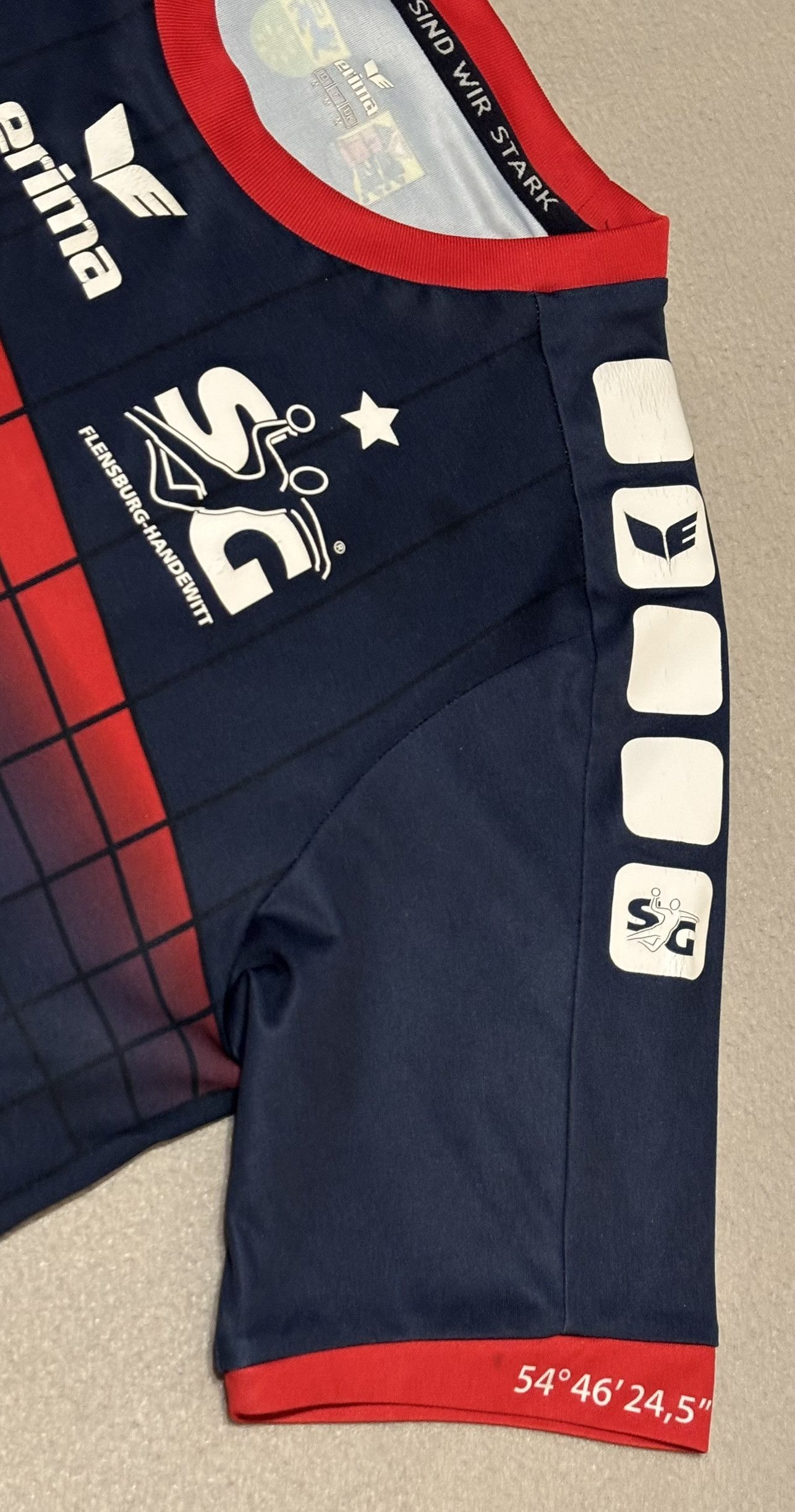 Erima SG Flensburg-Handewitt 2021/2022 Erima Handball Jersey Size US M / EU 48-50 / 2 - 10 Thumbnail