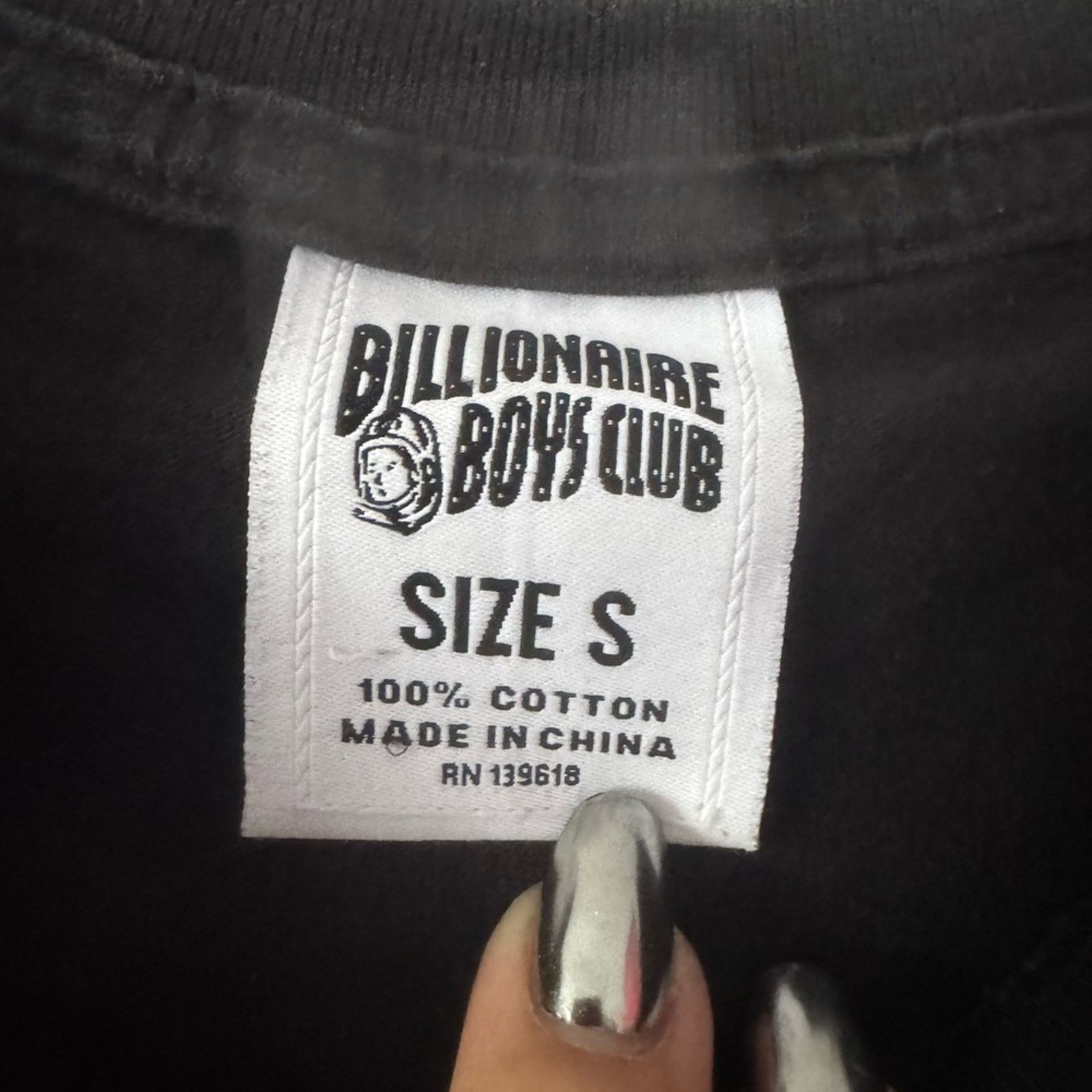 Billionaire Boys Club Billionaire Boys Club Black Graphic T-Shirt Size Small Size US S / EU 44-46 / 1 - 3 Thumbnail
