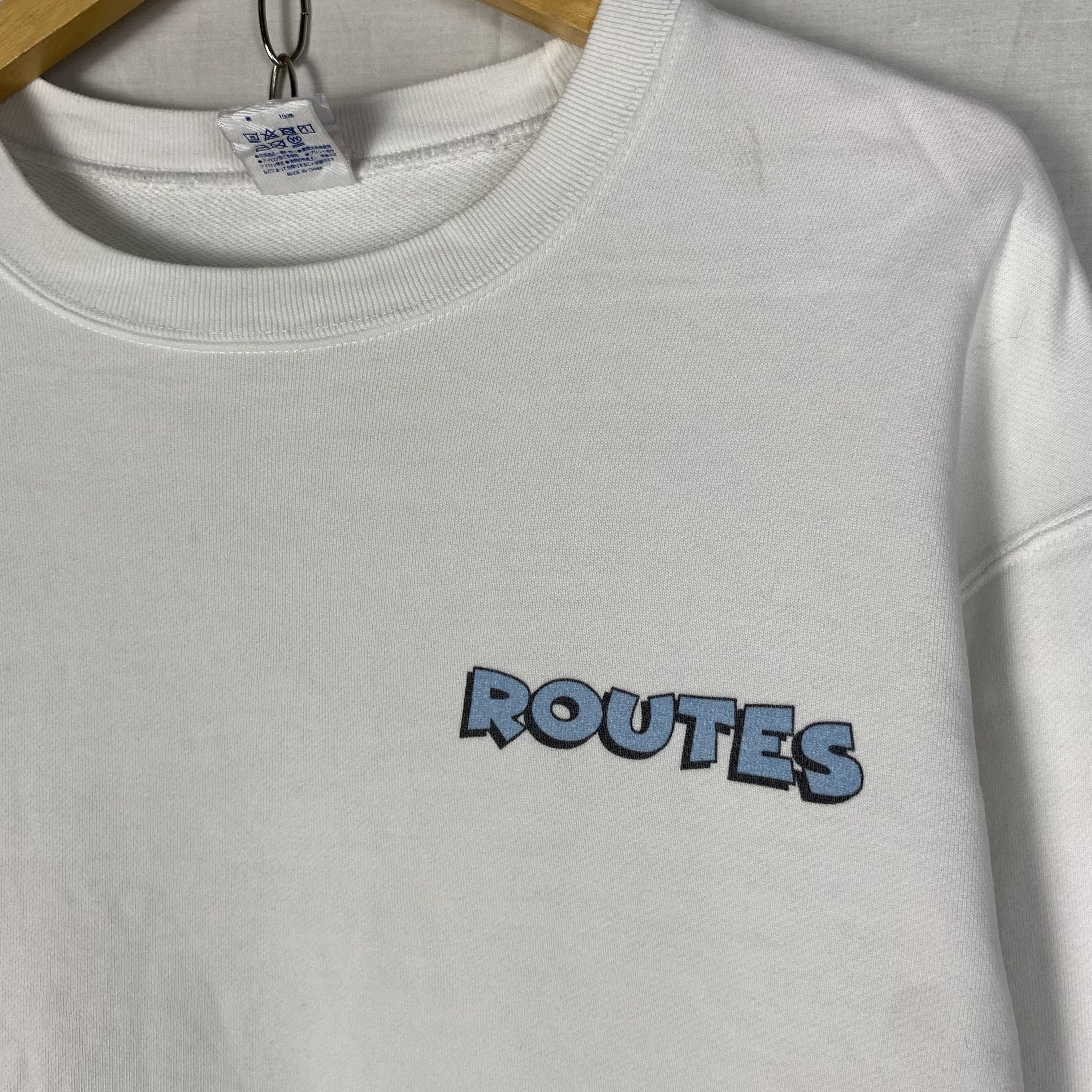 Japanese Brand Routes Beach Sweatshirt Crewneck Size US M / EU 48-50 / 2 - 4 Thumbnail
