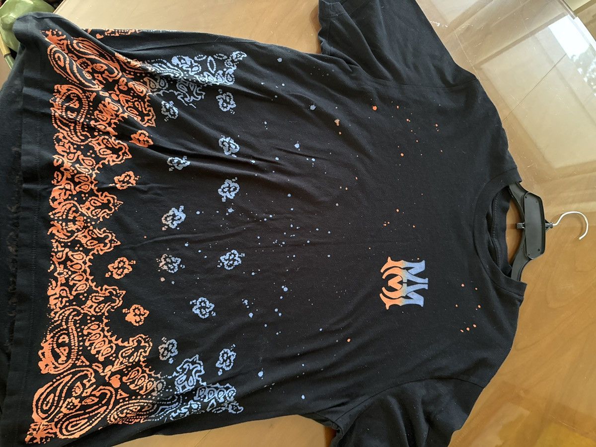 Amiri AMIRI Bandana Bleach Tee Size US L / EU 52-54 / 3 - 6 Thumbnail