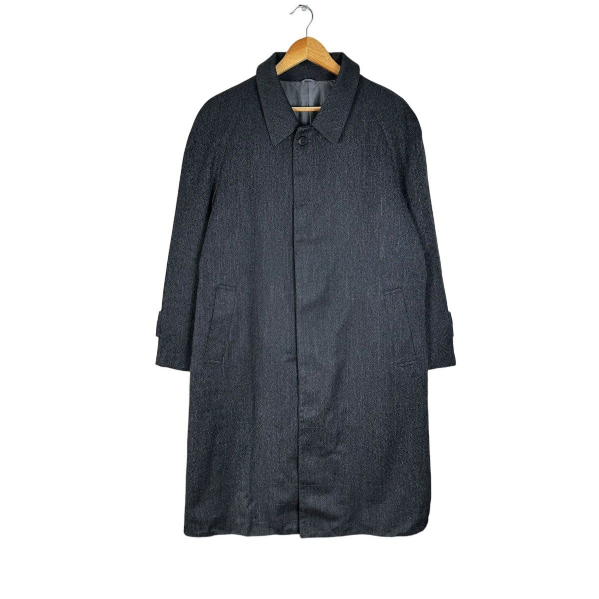 Christian Dior Monsieur ☀️CHRISTIAN DIOR MONSIEUR HERRINGBONE OVERCOAT JACKET Size US M / EU 48-50 / 2 - 1 Thumbnail