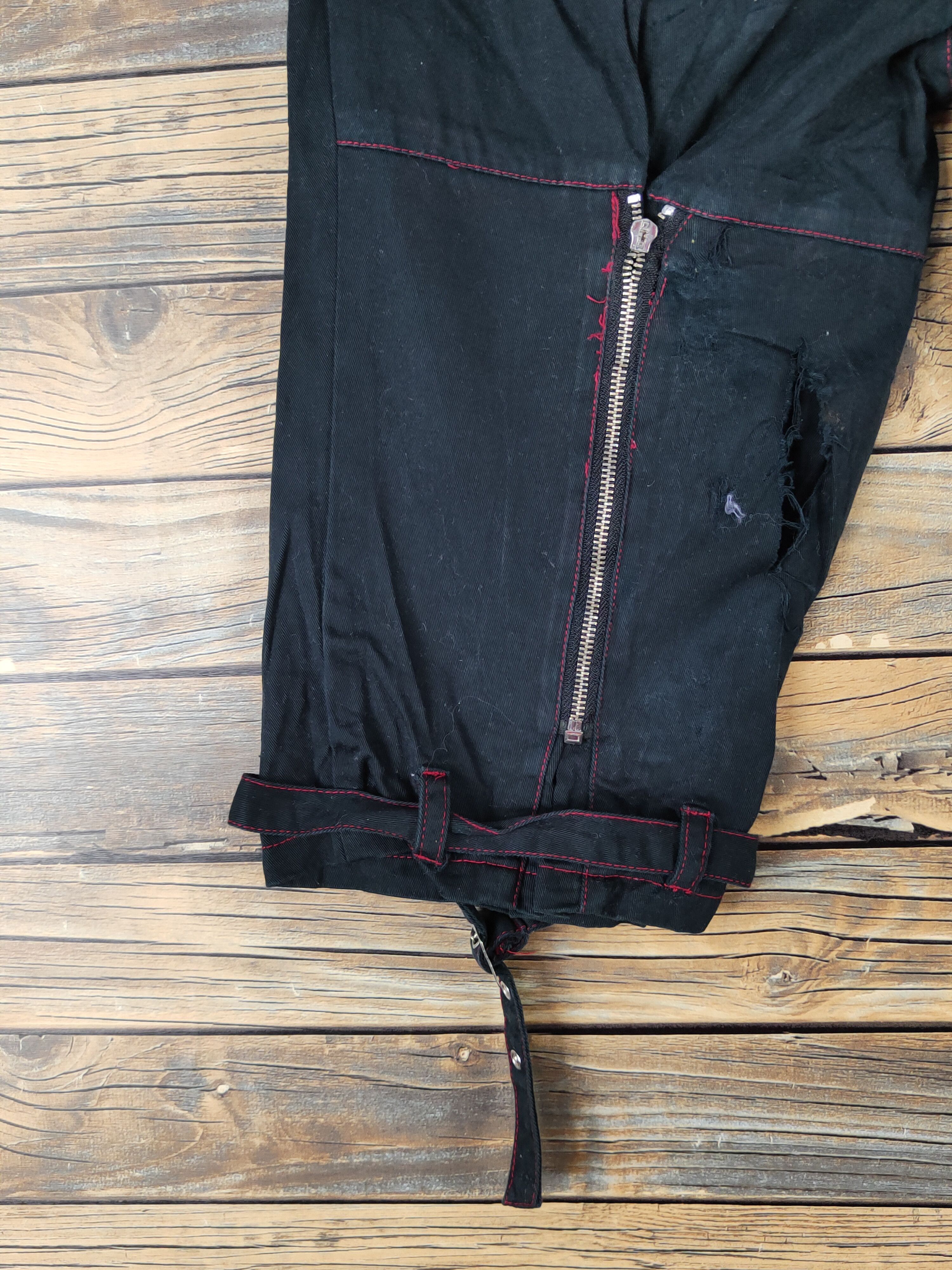 Japanese Brand Deorart punk seditionaries Black Short Pants #W1376 Size US 27 - 12 Thumbnail