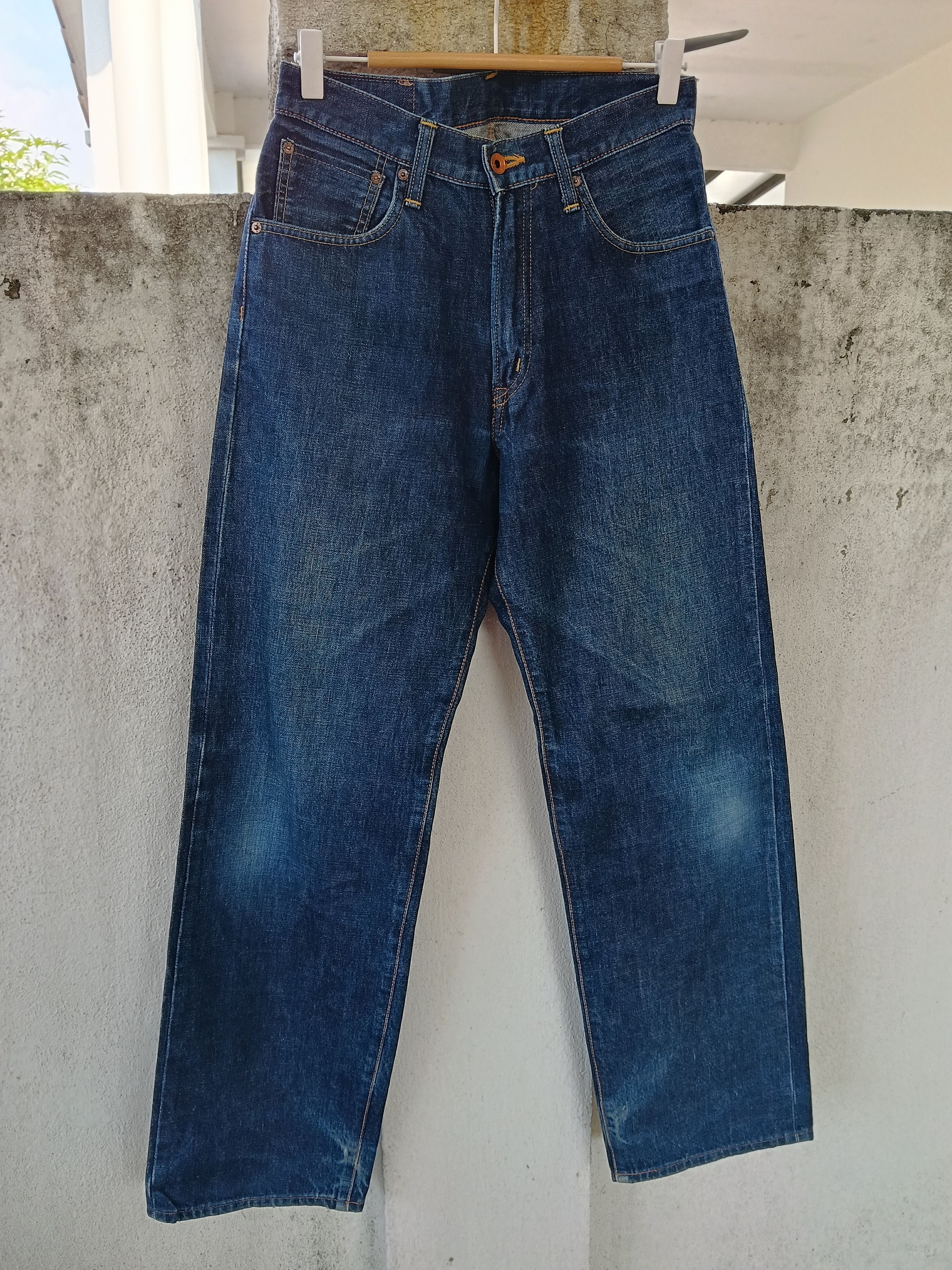 Edwin 💥 Edwin 505X Japanese Selvedge Denim💥 Size US 29 - 3 Thumbnail