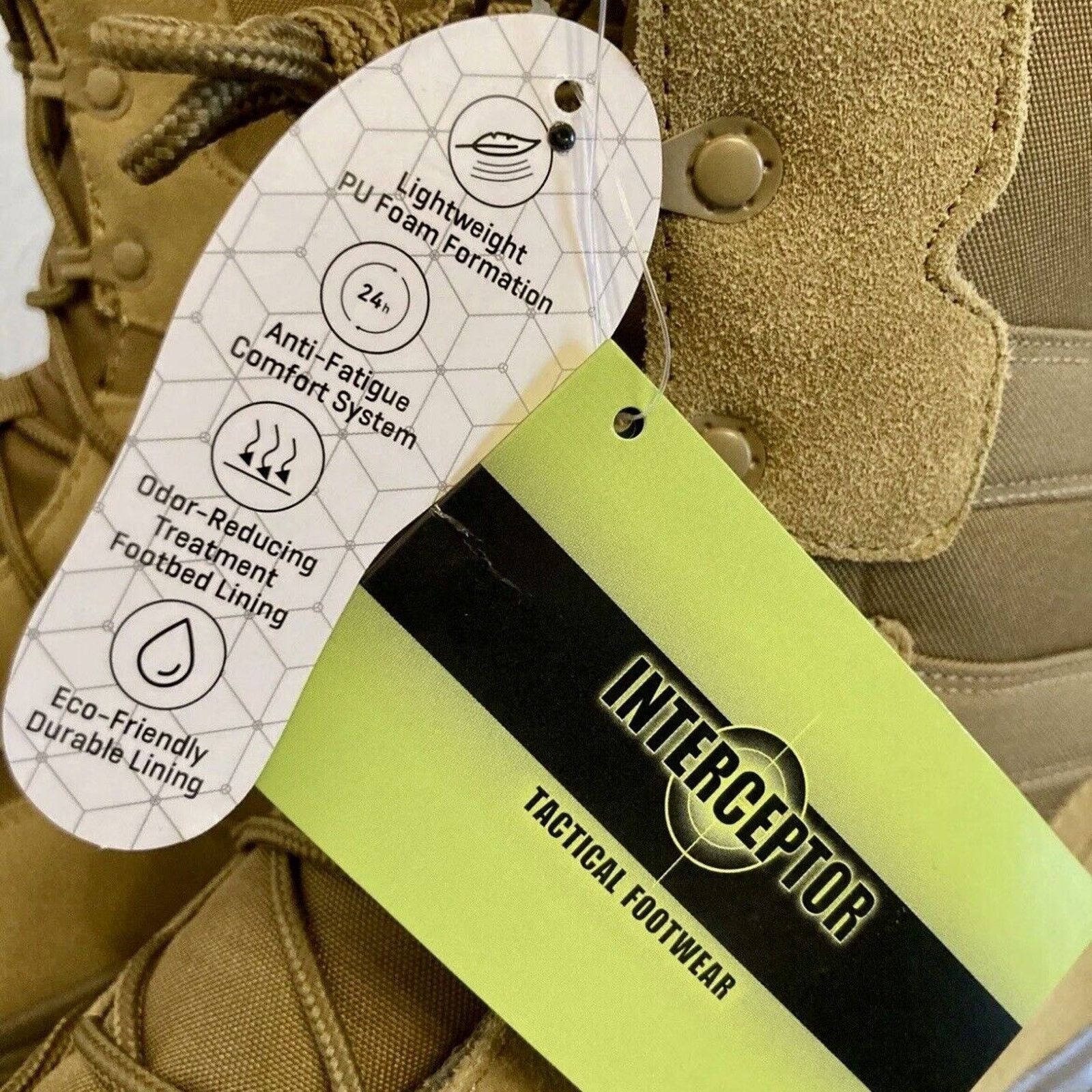 FRONTEER New In Box! Interceptor Men’s Size 13 Frontier Leather Boots Size US 13 / EU 46 - 7 Thumbnail