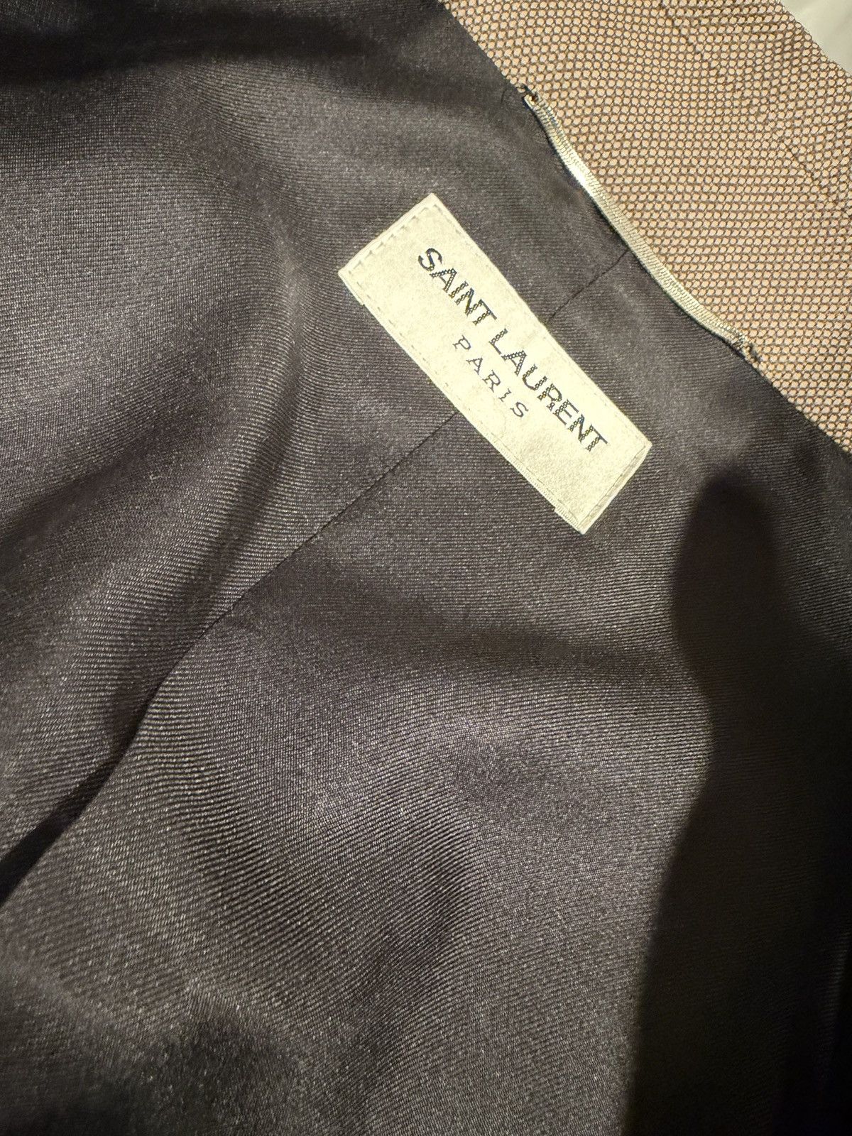Saint Laurent Paris Saint laurent 2024 silk blazer. 54/44.$3700 Size 44R - 3 Thumbnail