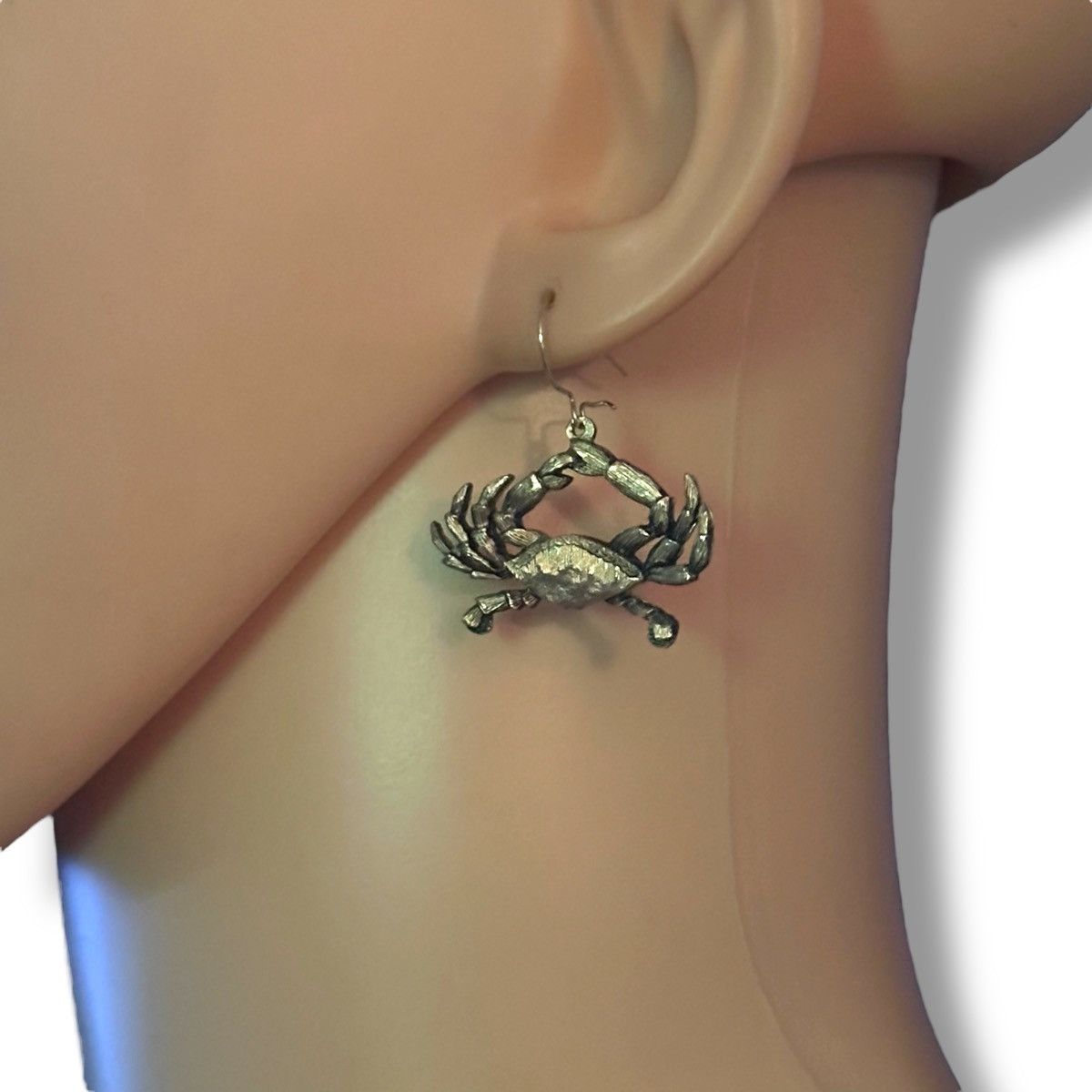 Vintage Vintage Jolle crab dangle earrings Size ONE SIZE - 2 Thumbnail